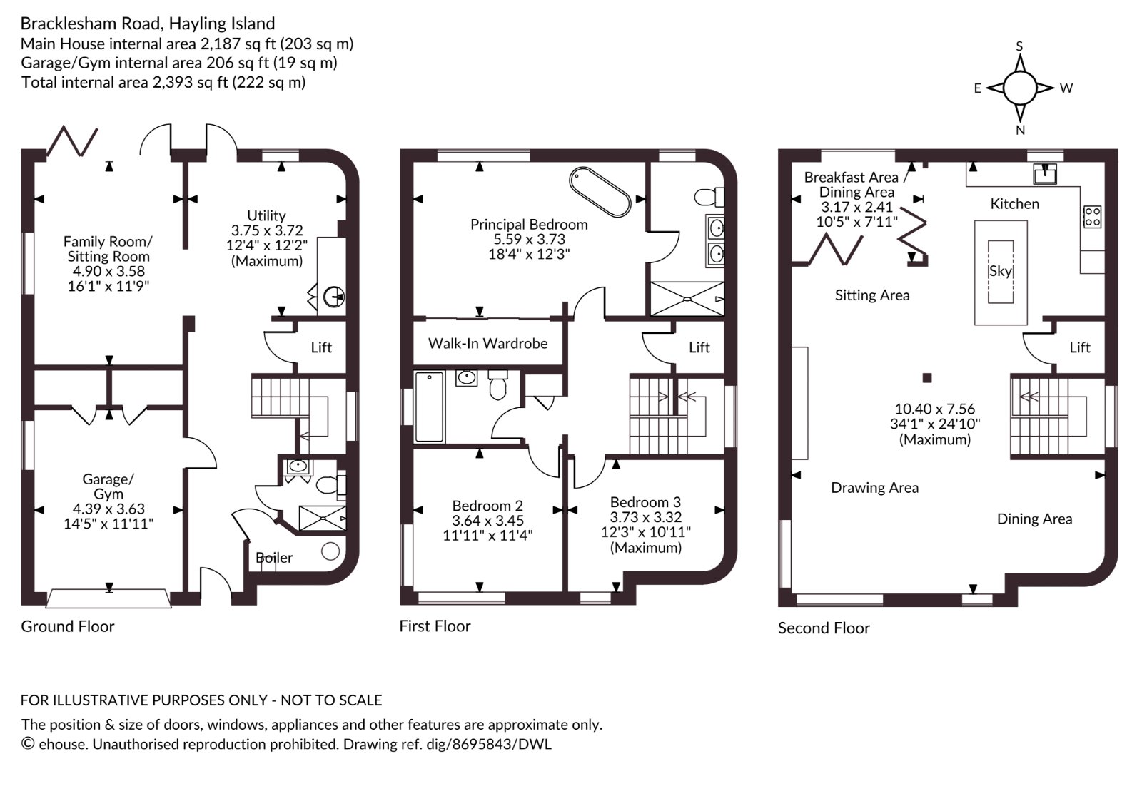 56A, Bracklesham Road, Hampshire floorplan