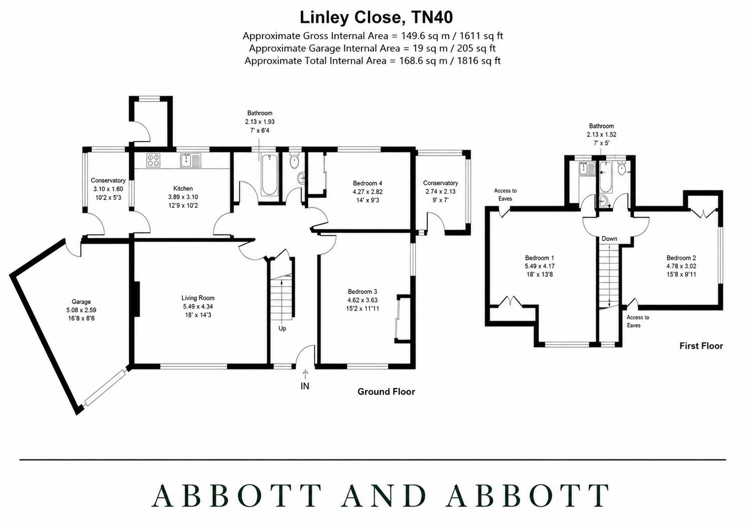 7, Linley Close, Bexhill-On-Sea floorplan