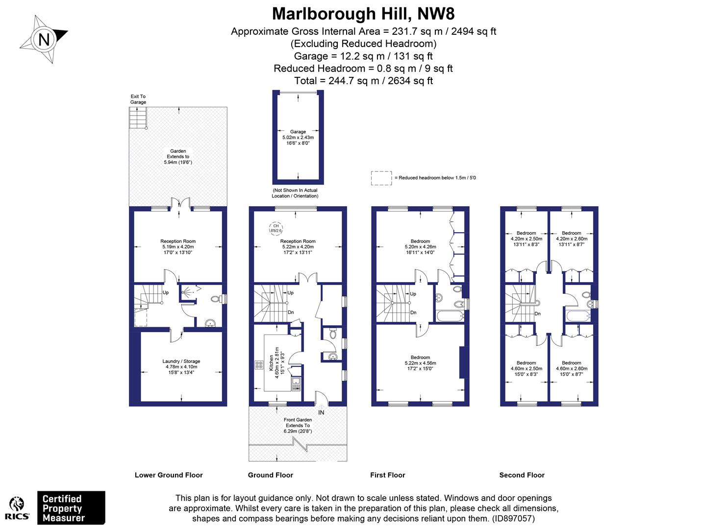 Marlborough Hill, London NW8, 6 bedroom property for sale 62434524