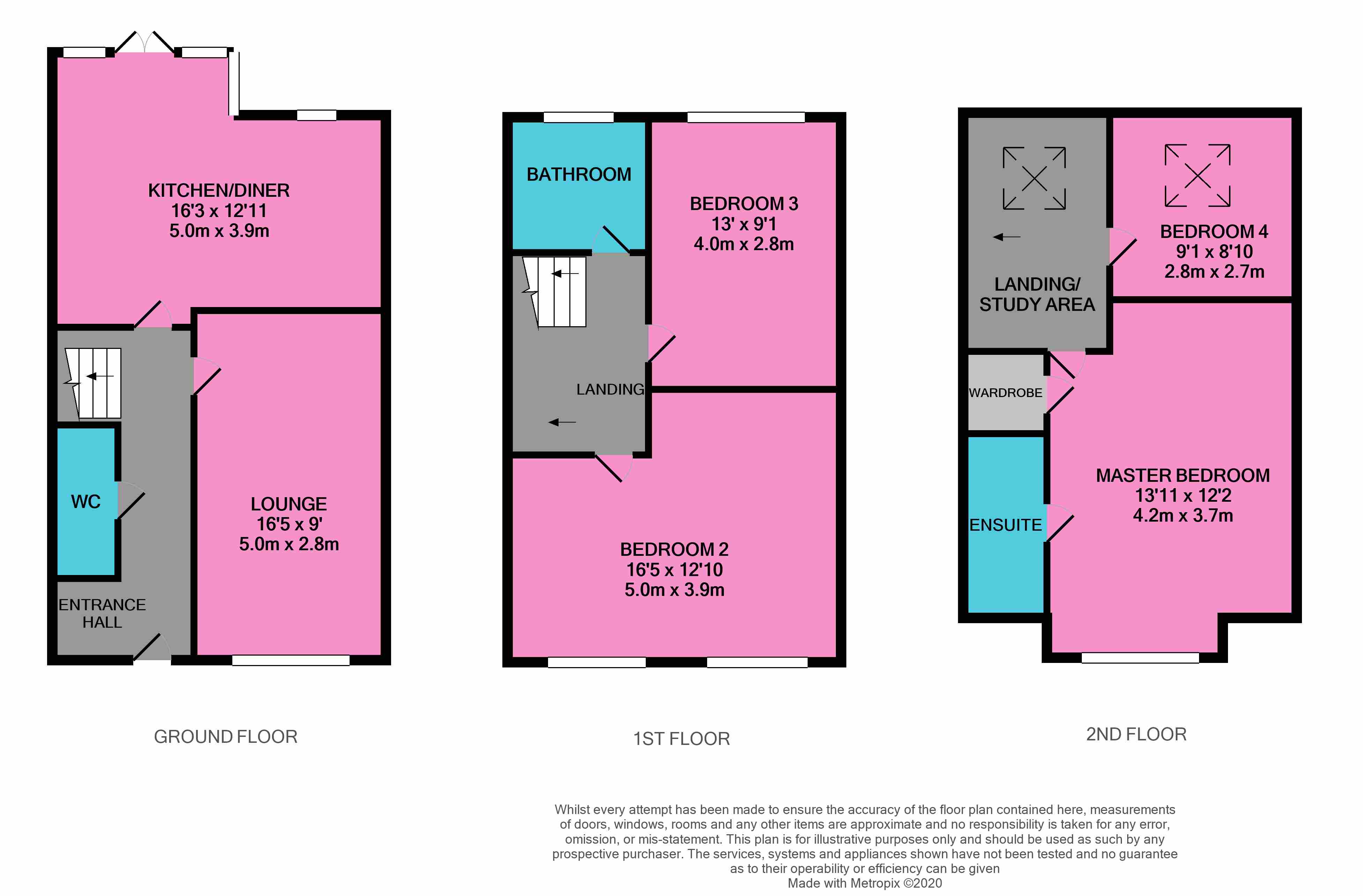 Free property report 4 Hadrians Walk, Crossgates, Scarborough, YO12 4LG