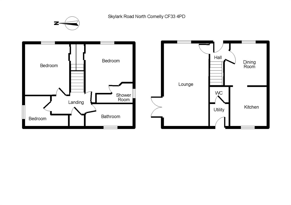 3 Bedrooms Detached house for sale in Skylark Road, North Cornelly, Bridgend, Mid Glamorgan CF33