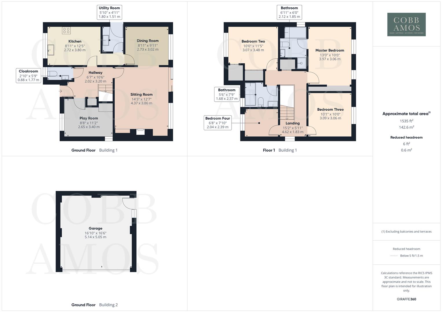 7, Ashfield Way, Bromyard floorplan