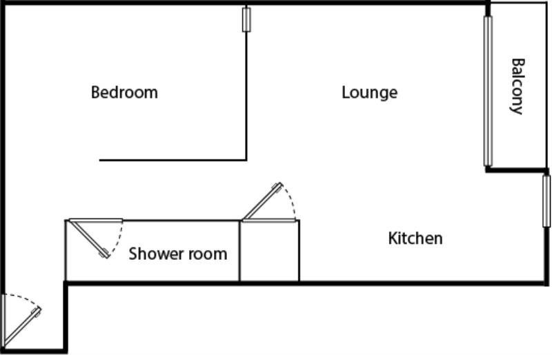 0 Bedrooms Studio to rent in Velocity Tower, St. Mary's Gate, Sheffield S1