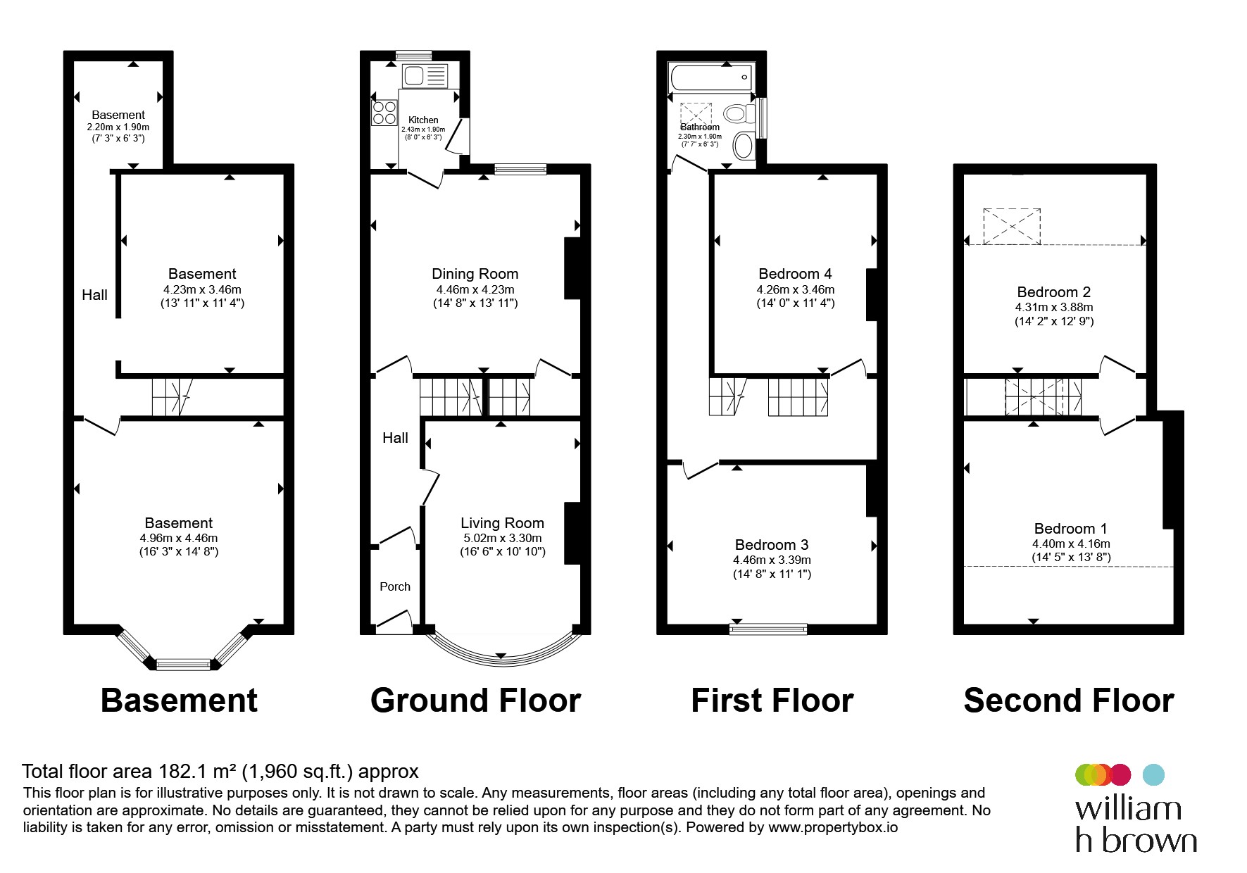 3, Athol Road, Bradford floorplan