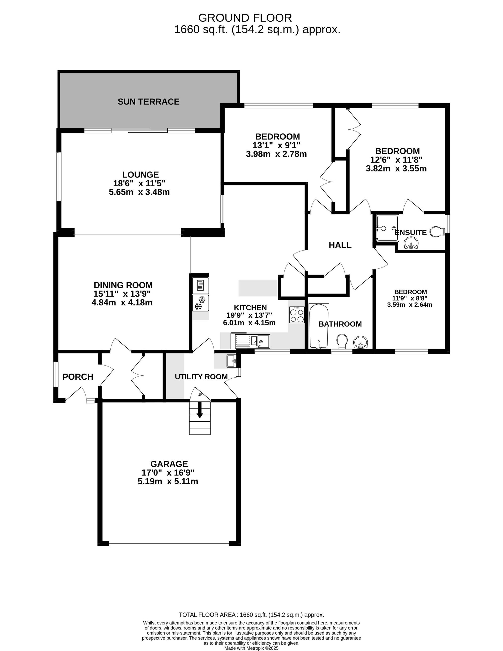 17, Tregew Close, Flushing, TR11 floorplan