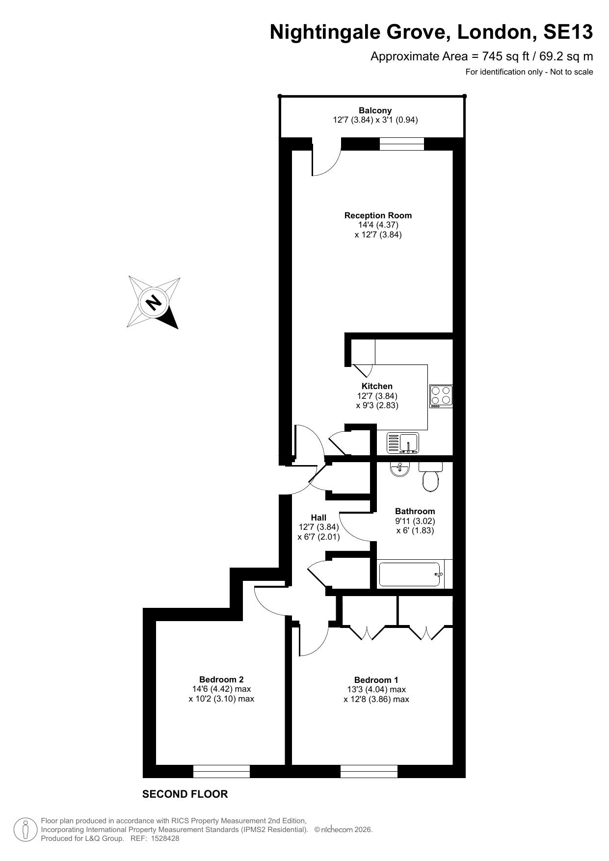 Nightingale Grove, Hither Green floorplan