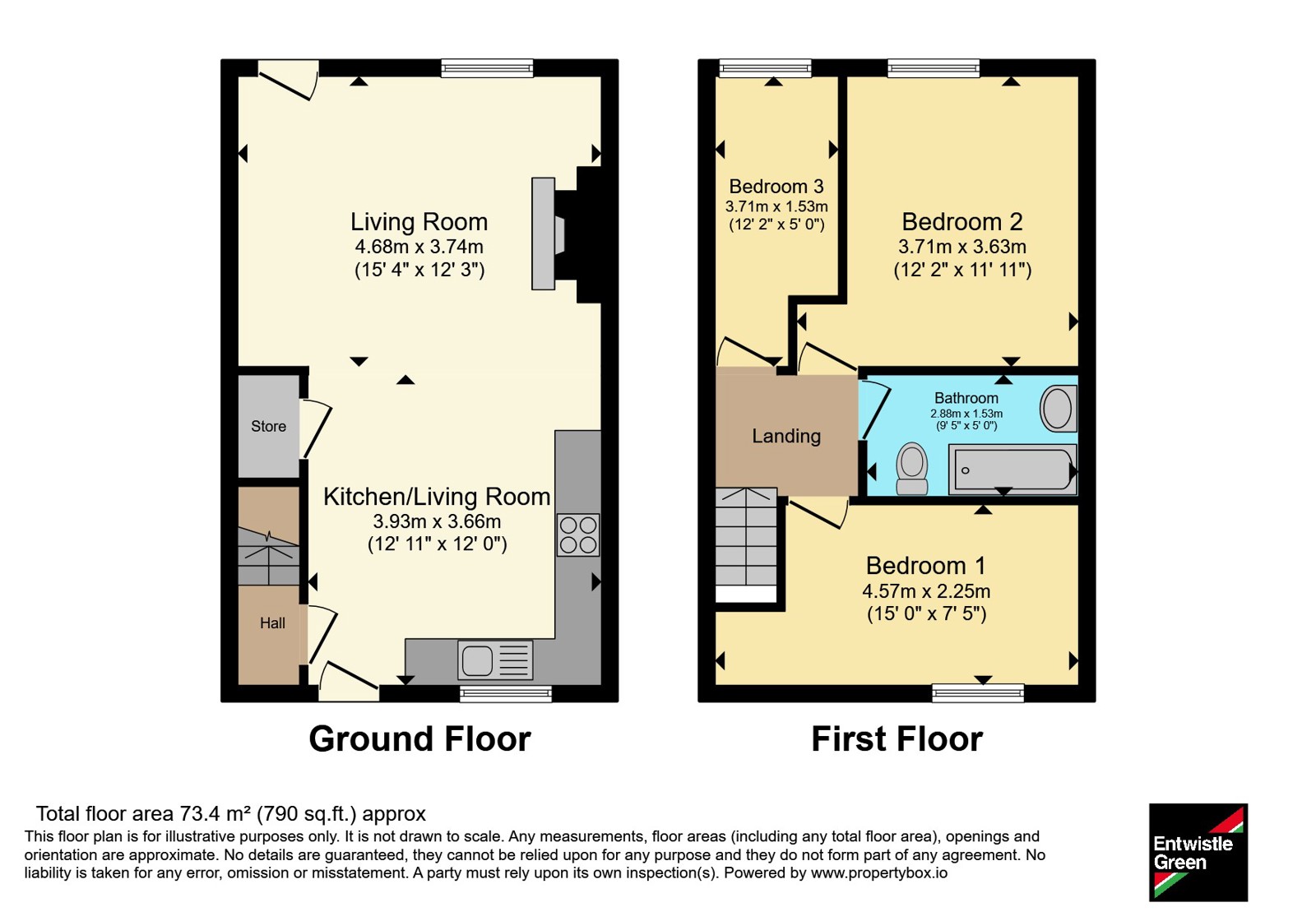 Hawley Street, Lancashire floorplan