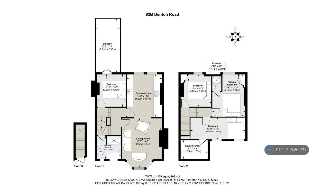 Denton Road, London floorplan