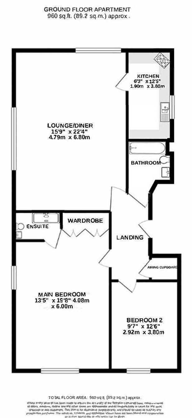 Flat 4, Nightingale Court,, Park Road, Hertfordshire floorplan