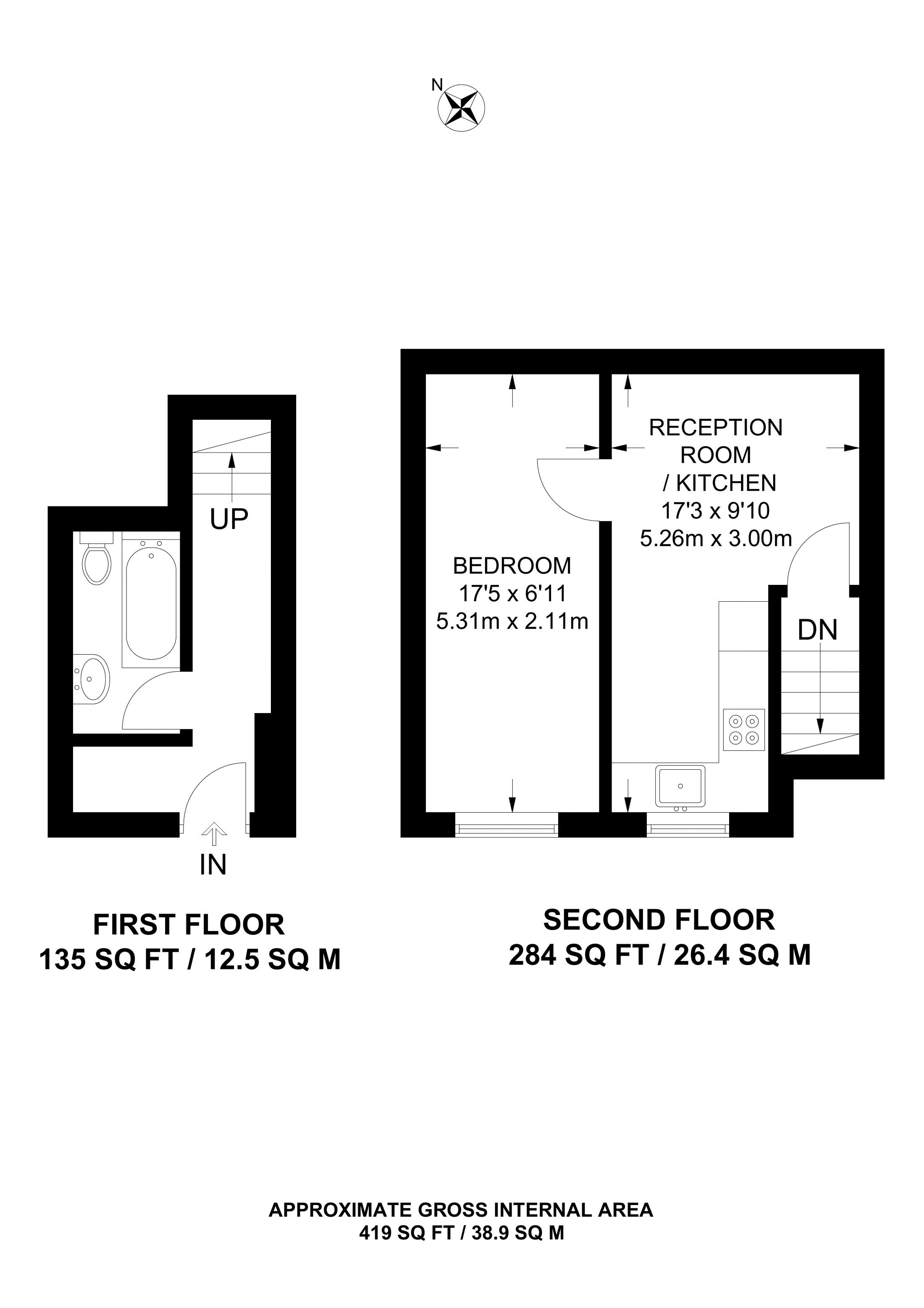 1 Bedrooms Flat to rent in Golders Green Road, Golders Green, London NW11