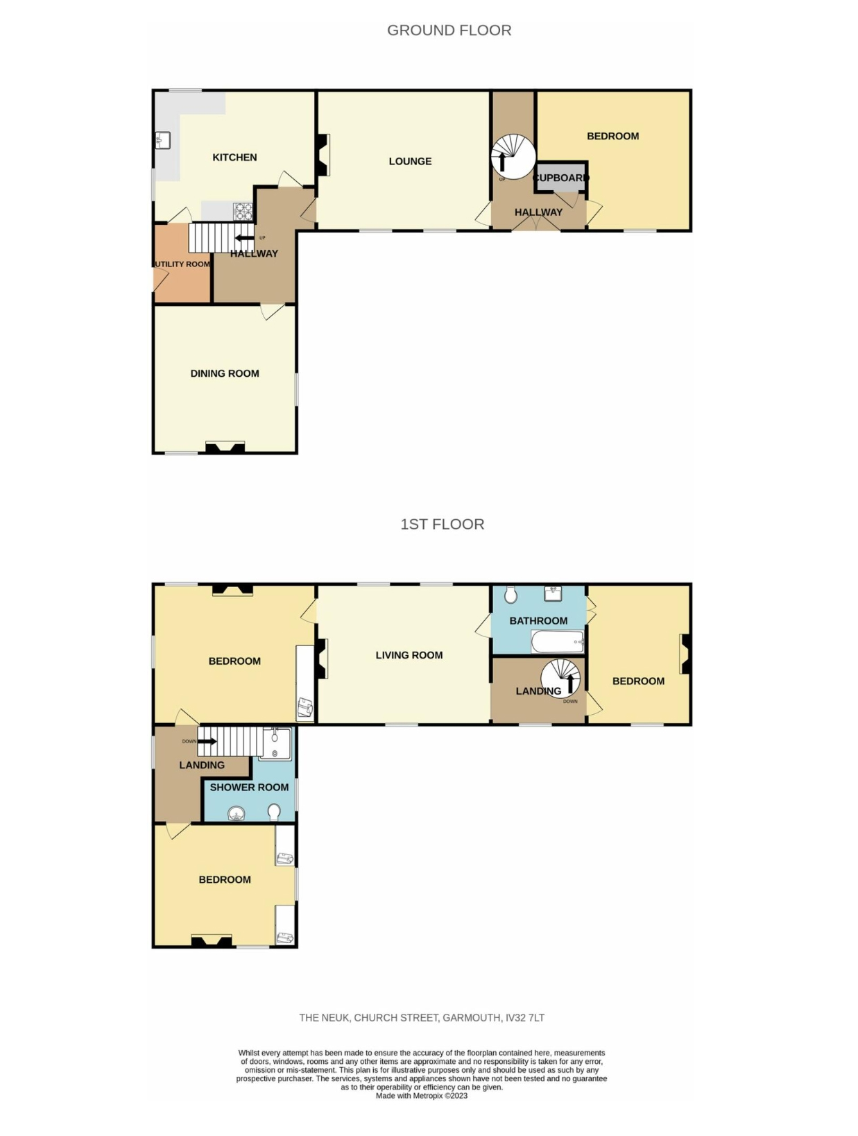 The Neuk, Church Street, Garmouth, Fochabers floorplan