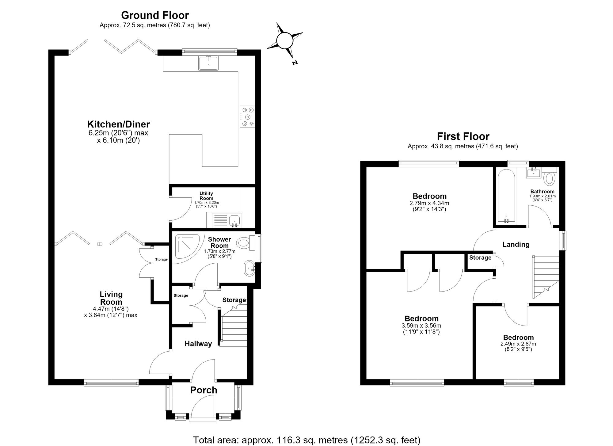 14 Greensted Road, Loughton floorplan