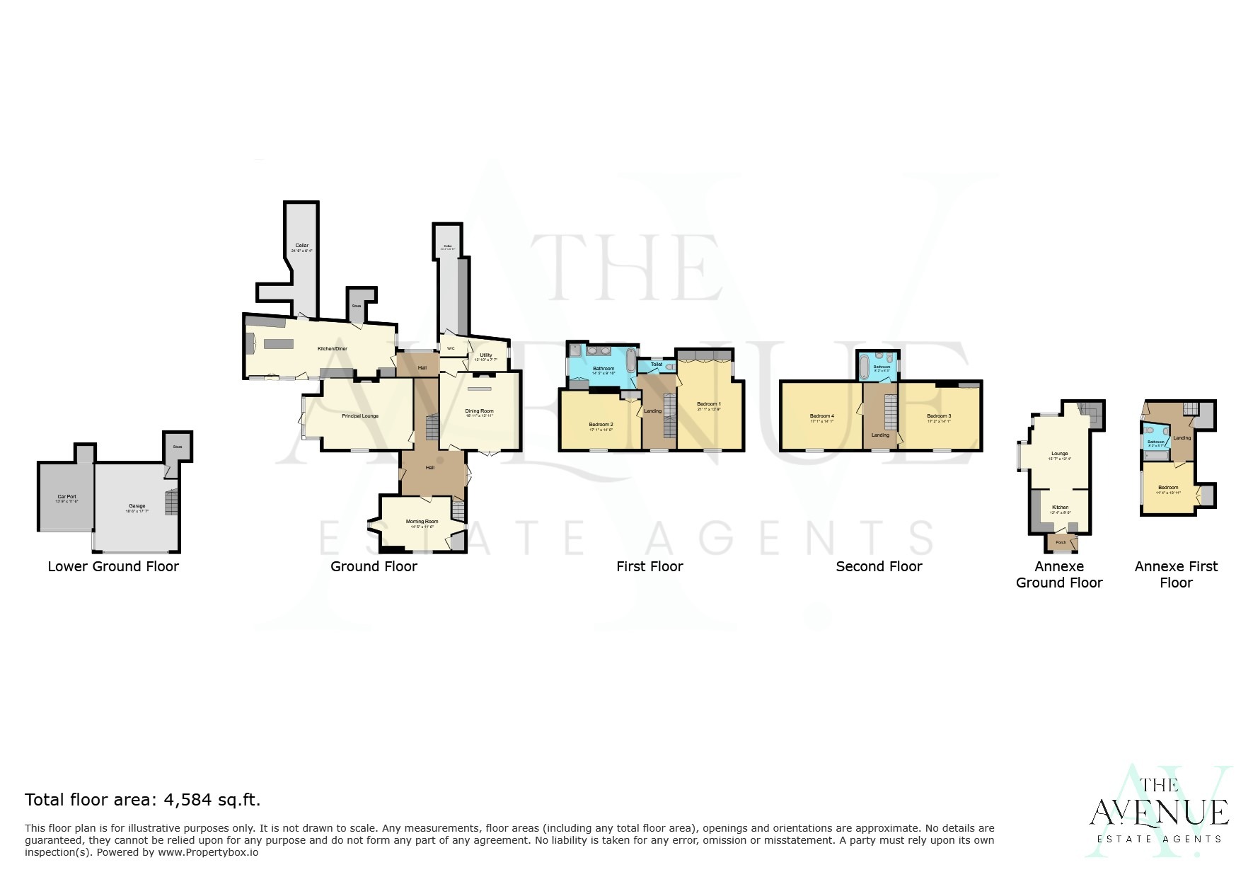 Duntally, 6 Grove Lane, Wolverhampton floorplan