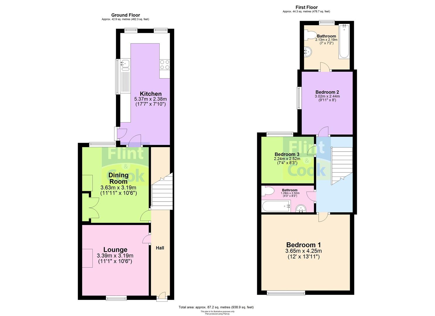 51, Mill Street, Hereford floorplan