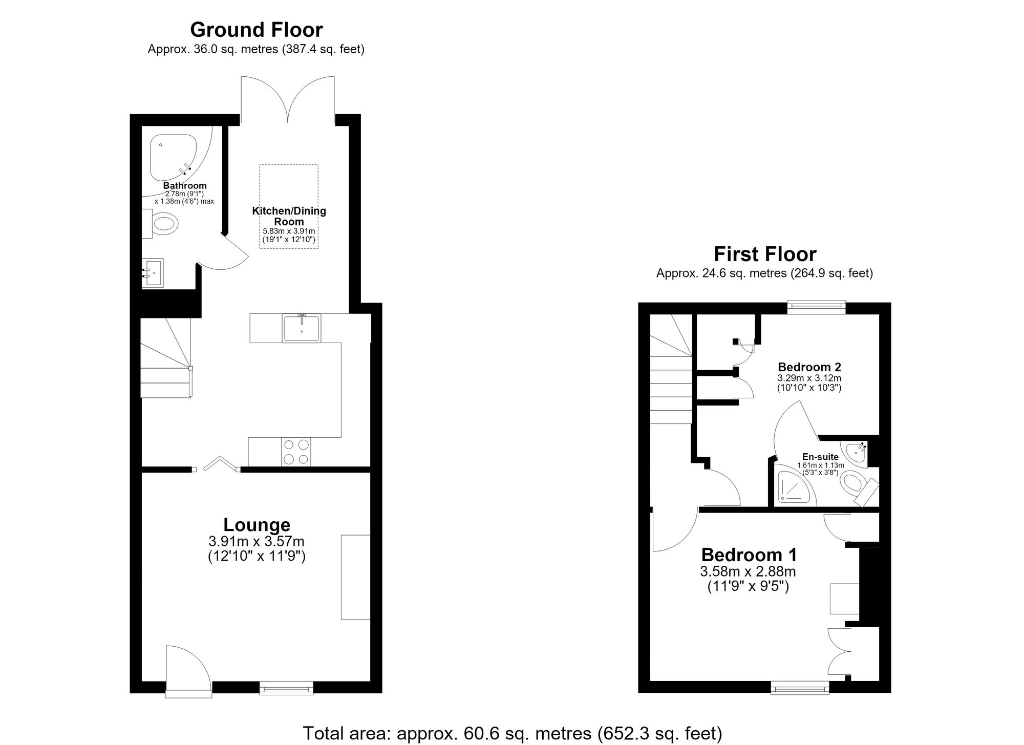 35 Back Street, Baldock floorplan