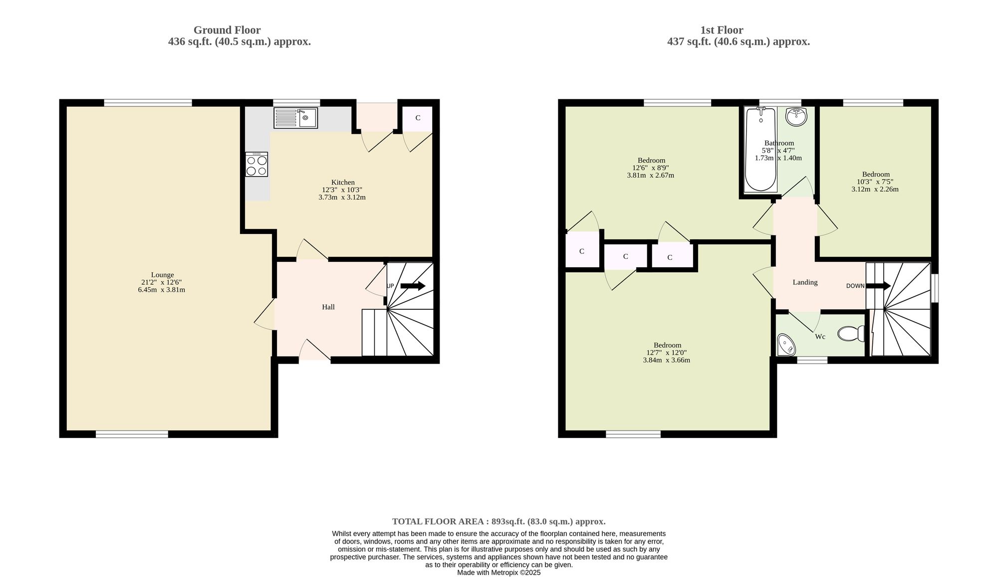 2 Guardian Road, Norwich floorplan