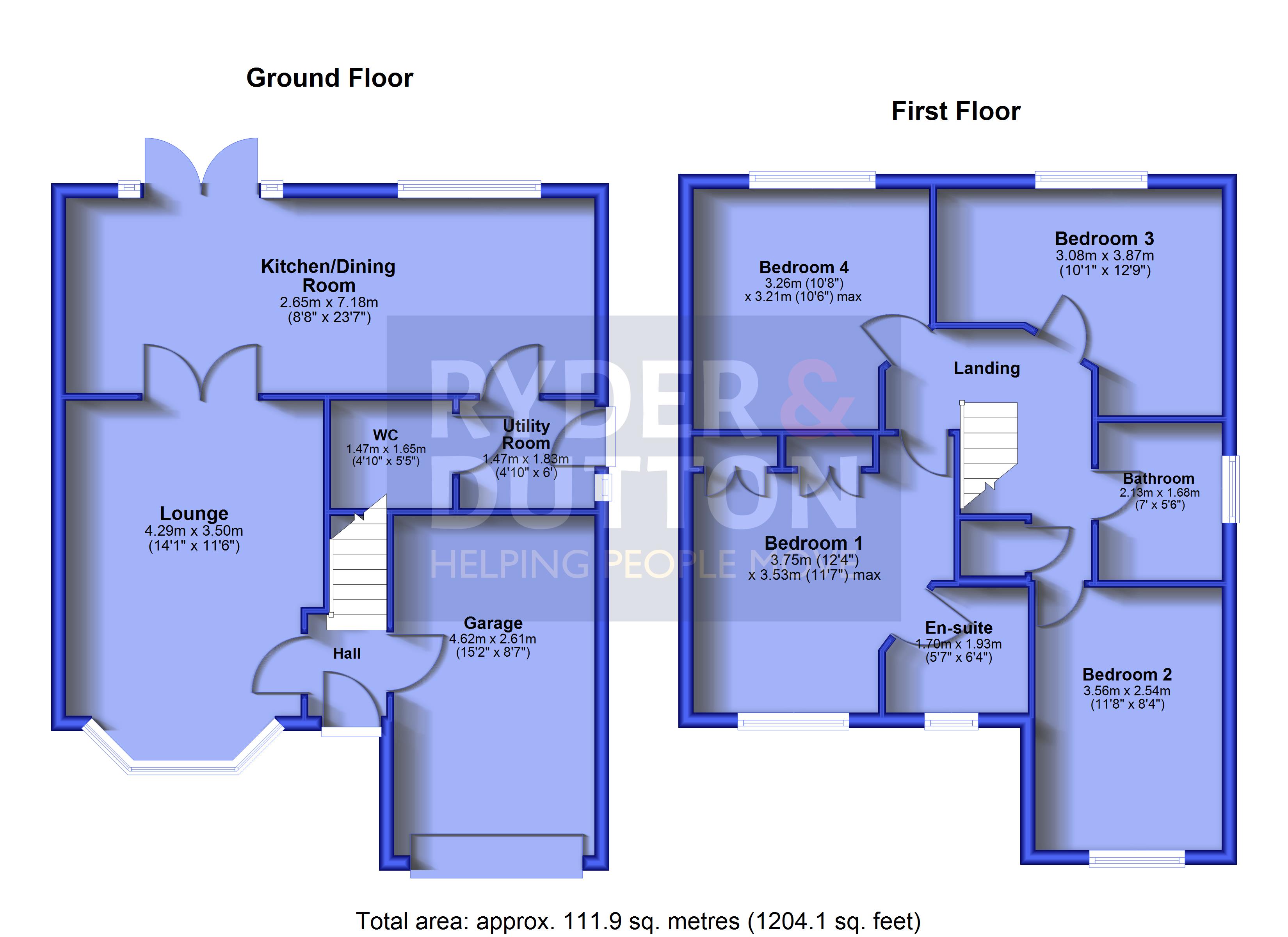 26, Rimsdale Drive, Manchester floorplan