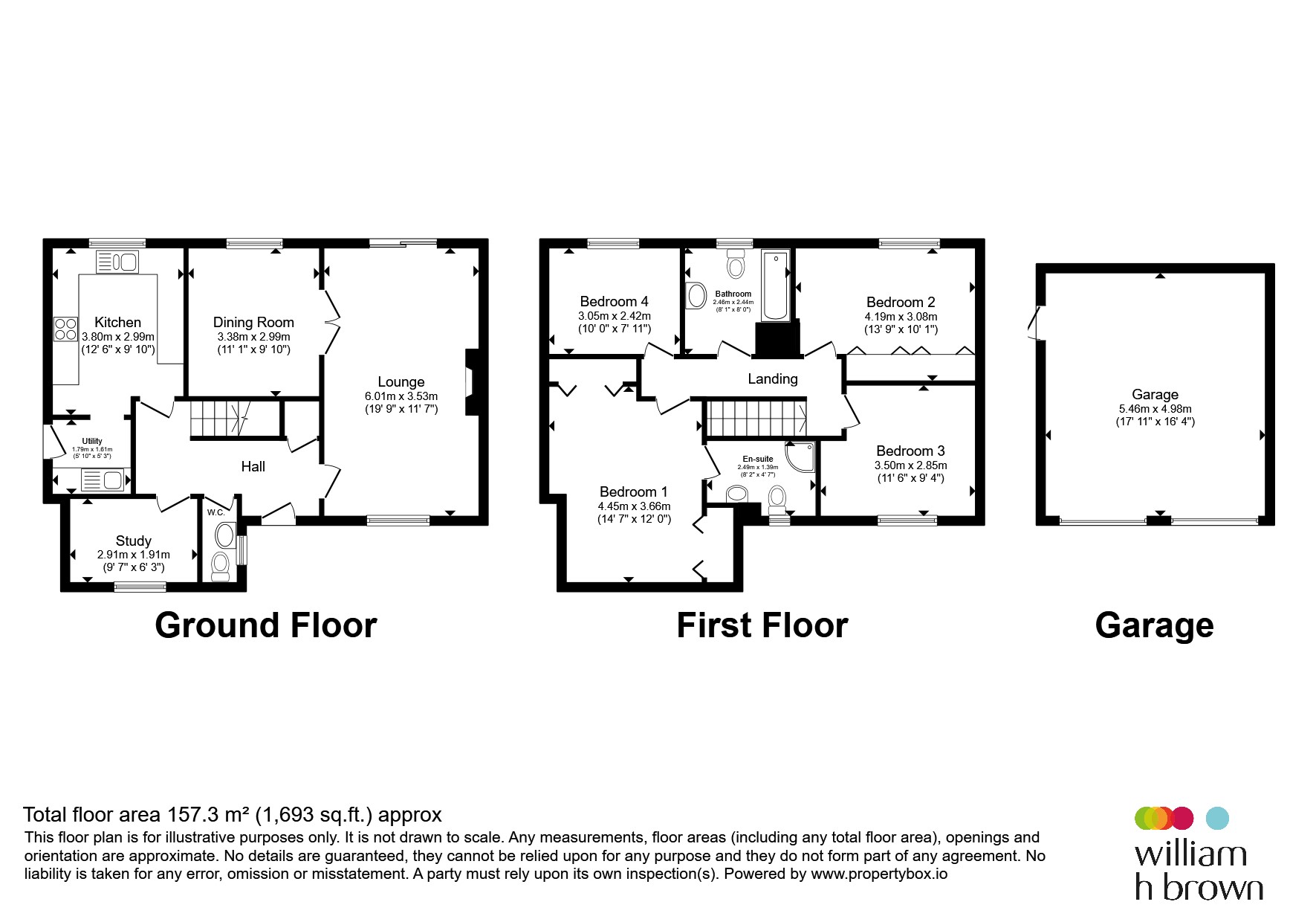 6, Garden End, Royston floorplan