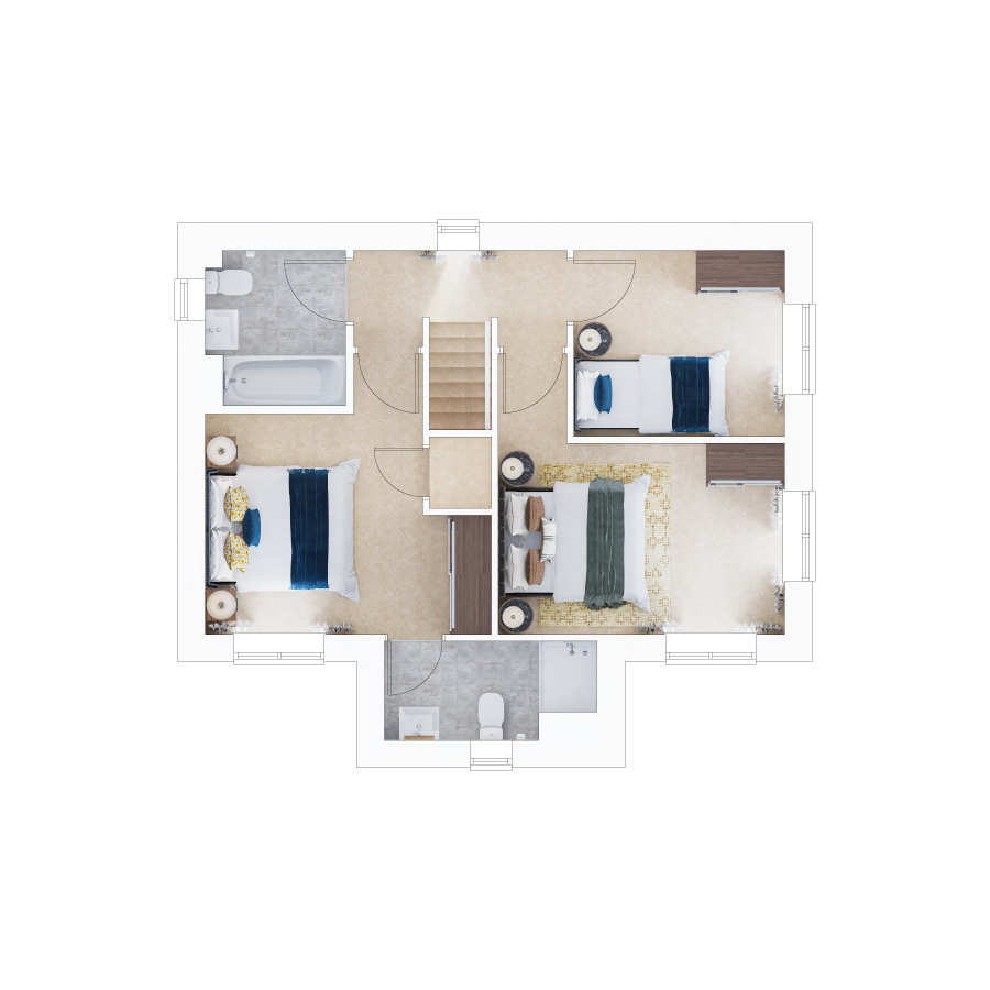 Plot 35, Brow Bottom Lane, Halifax floorplan