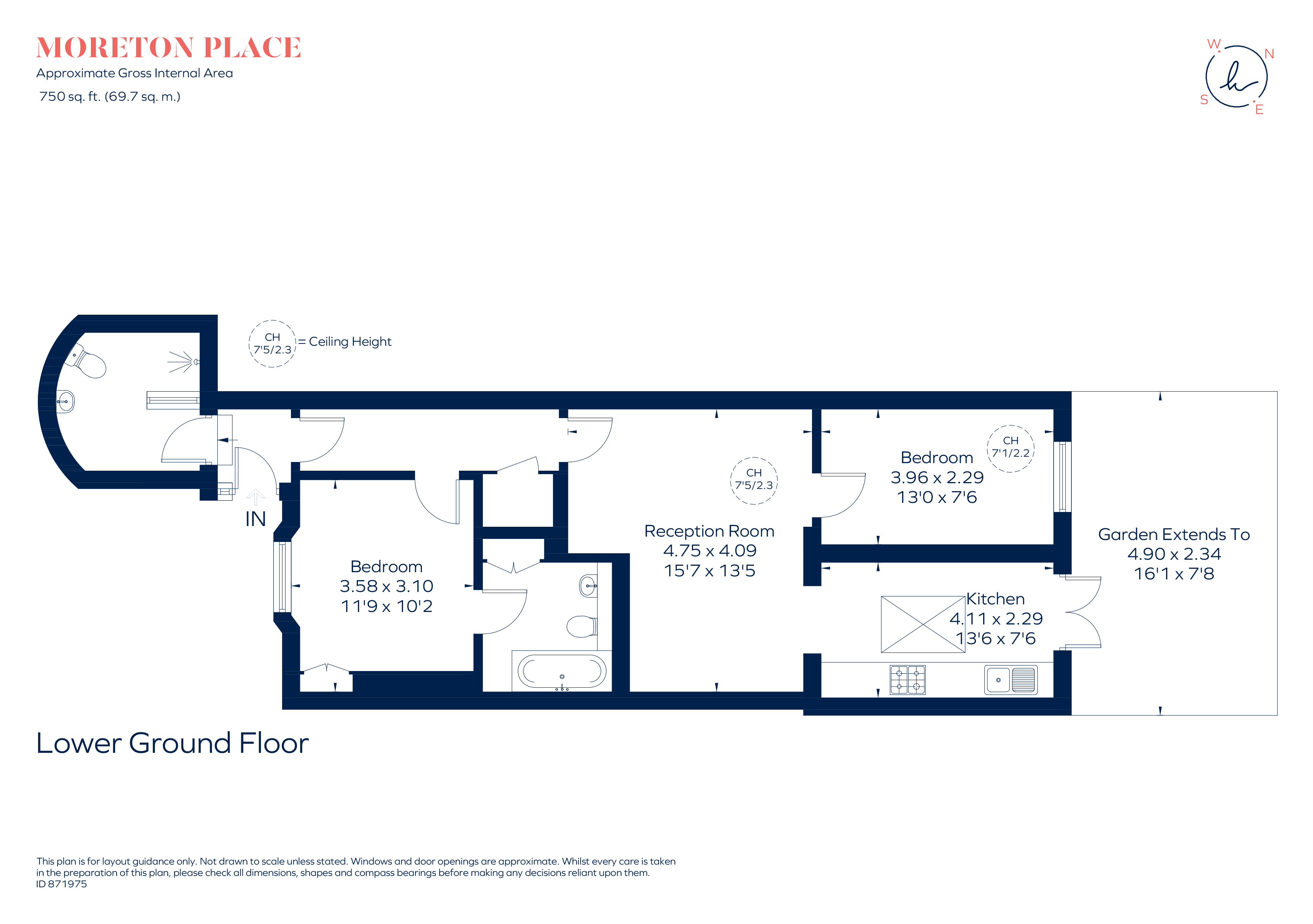 Moreton Place, Pimlico, London SW1V, 2 bedroom flat for sale 61763816