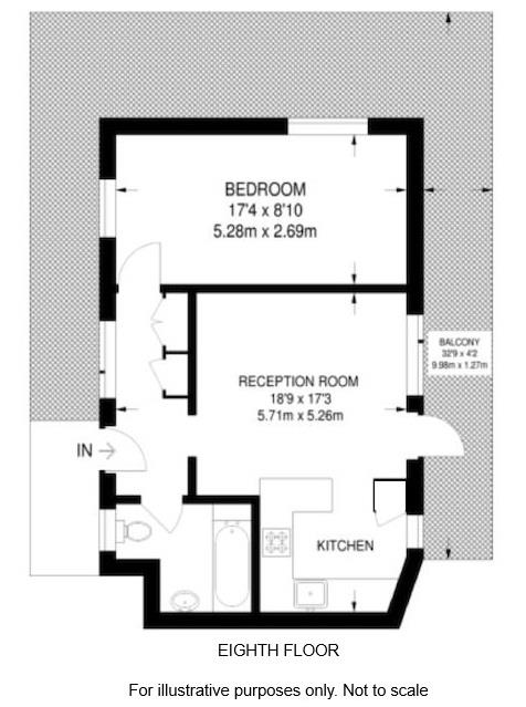 Churchill Gardens, Pimlico floorplan