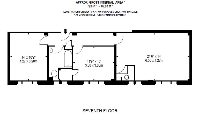 2 Bedrooms Flat to rent in Hill Street, London W1J