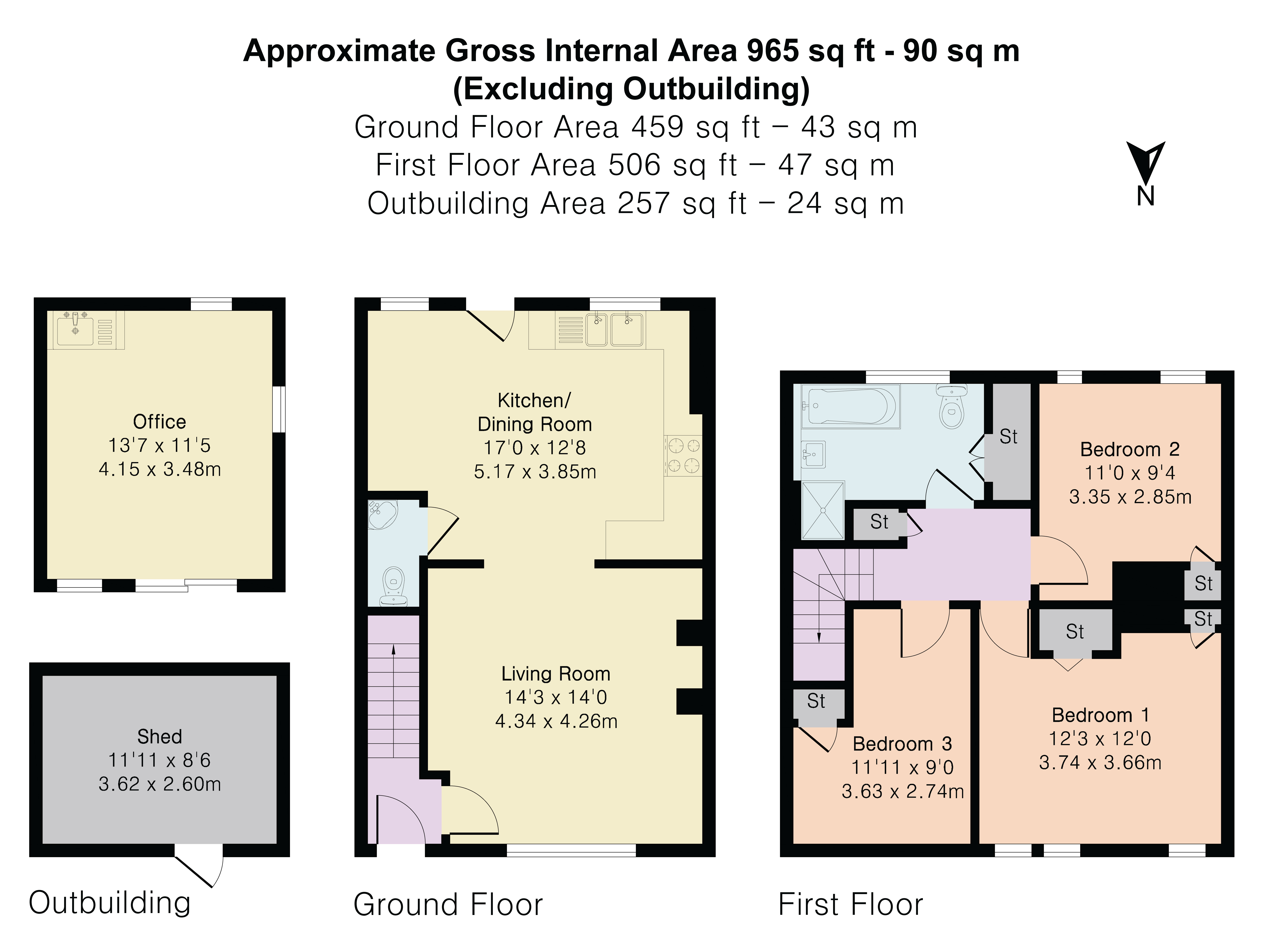 20, Fettiplace Road, Oxford floorplan