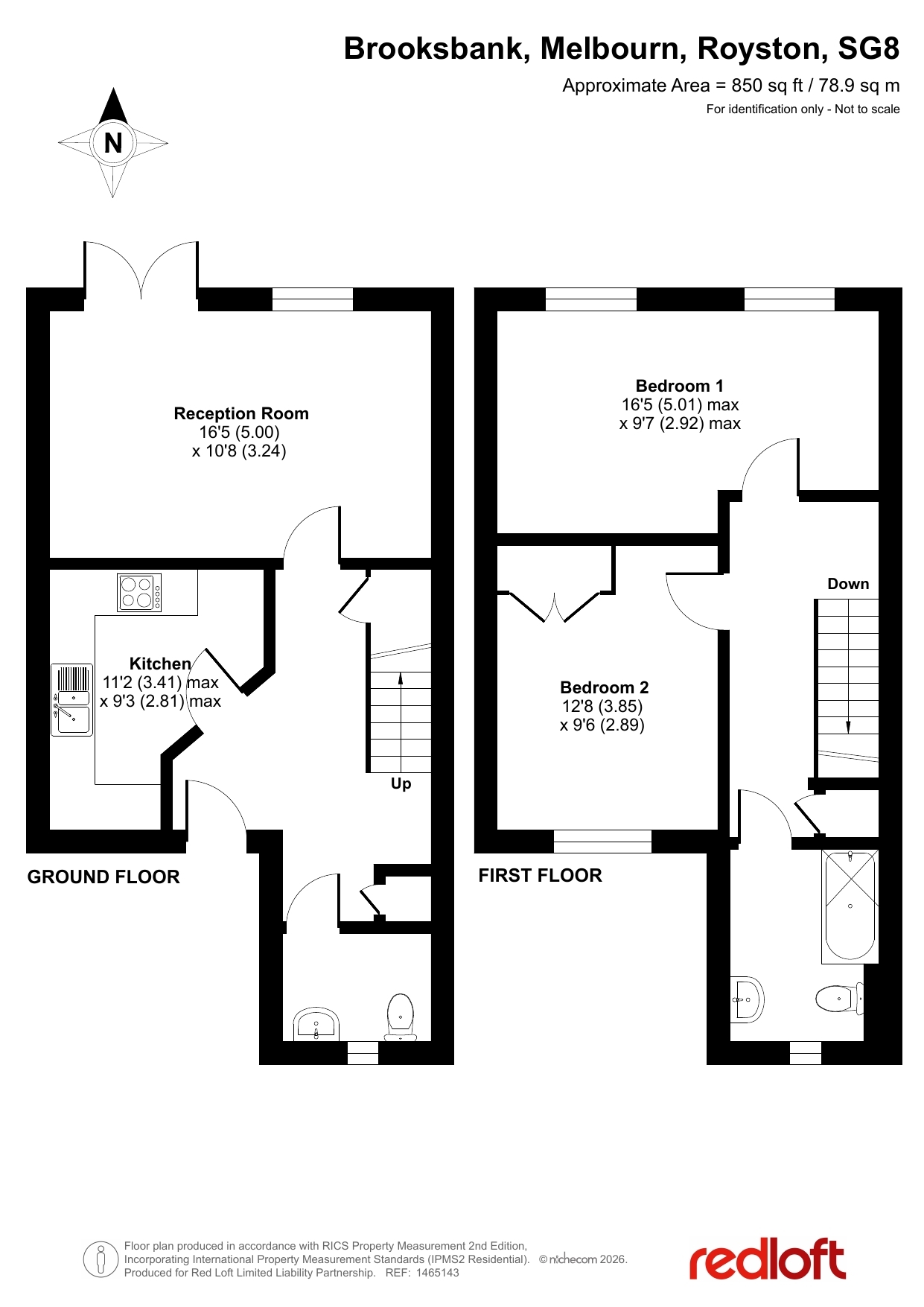 Brooksbank, Melbourn floorplan