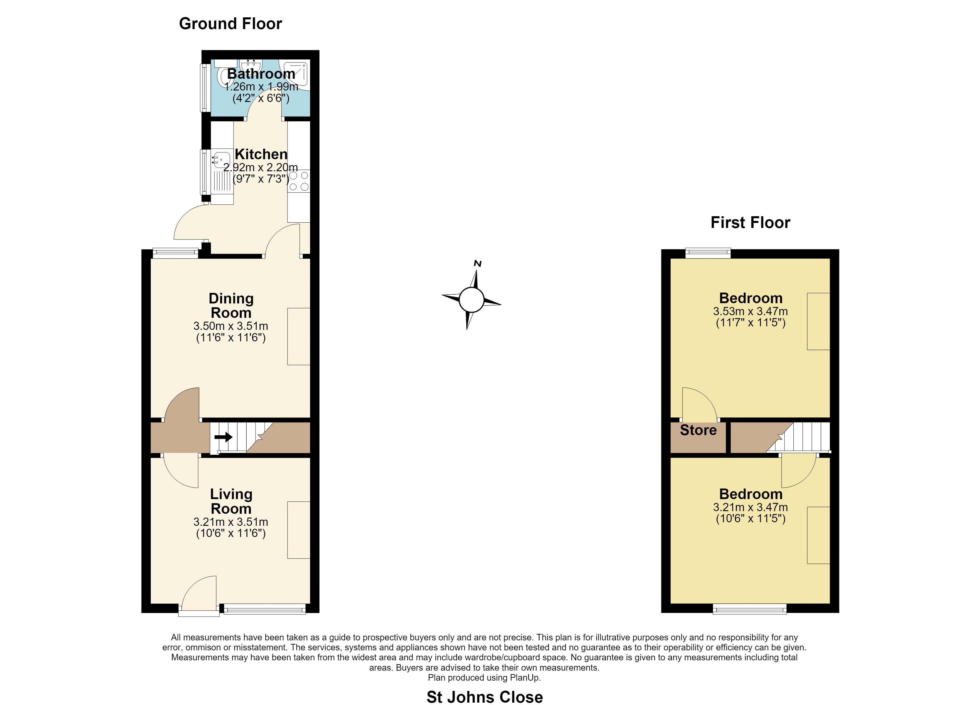 8, St. Johns Close, Great Wakering floorplan