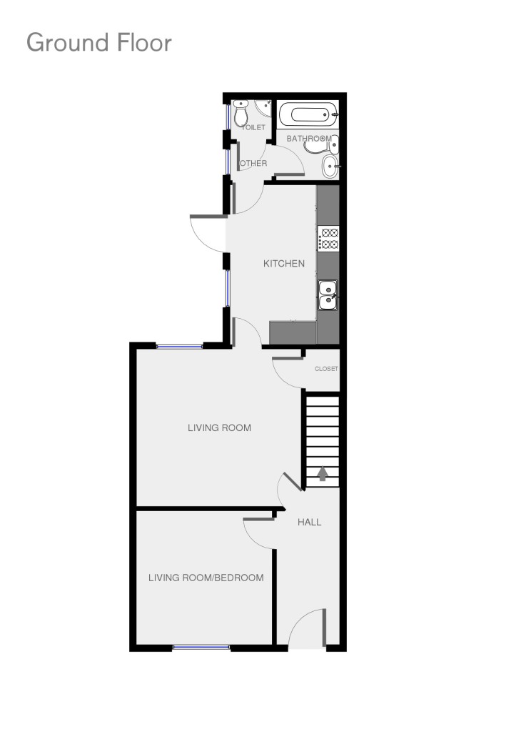 Moira Street(*), Cardiff floorplan