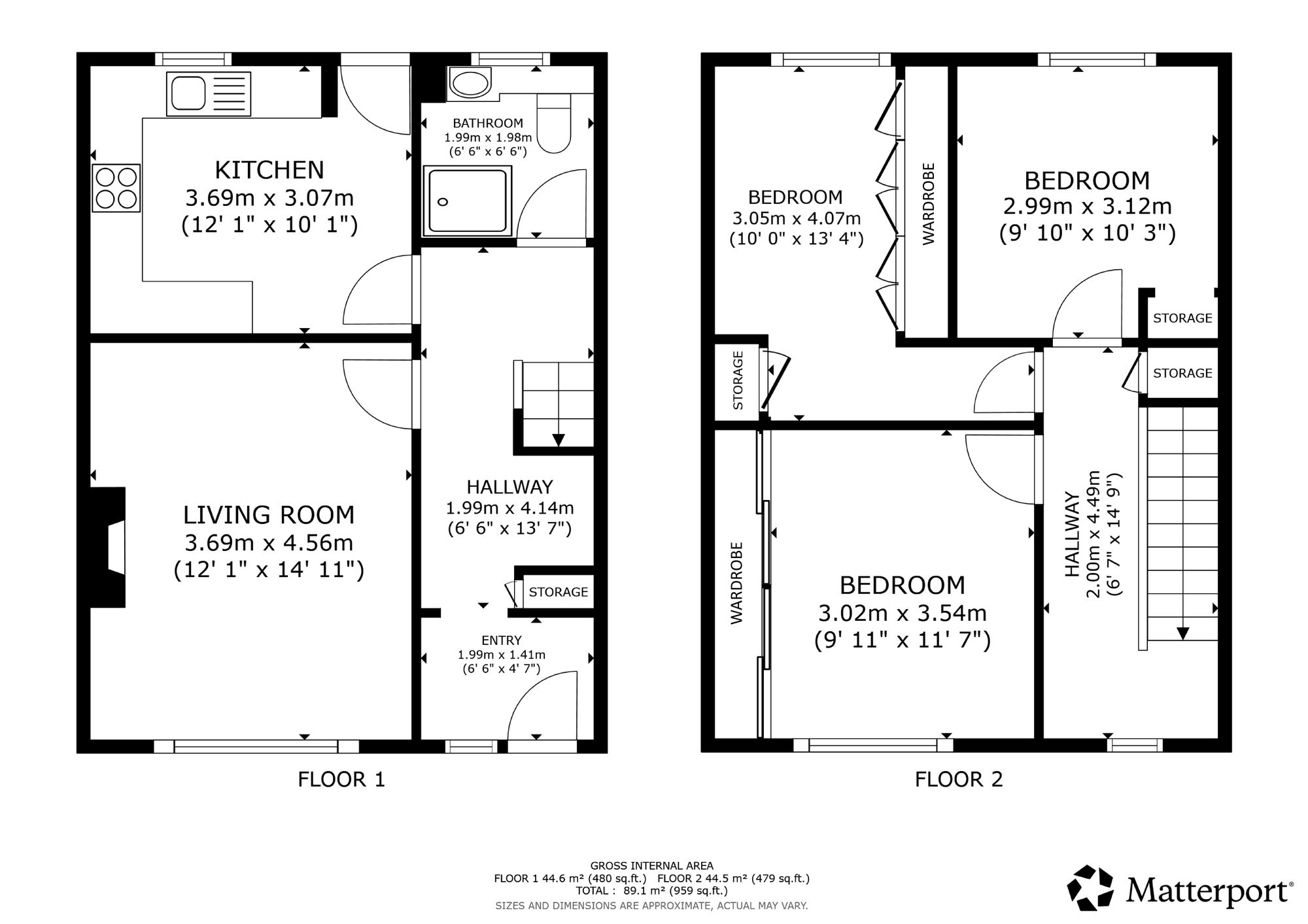 41 Sunnyside Drive, Blairdardie, Glasgow floorplan