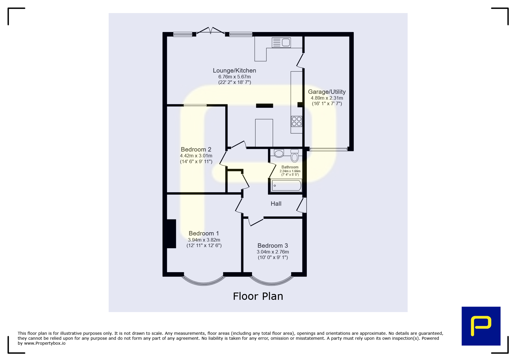 31, Mill Crescent, Hebburn floorplan