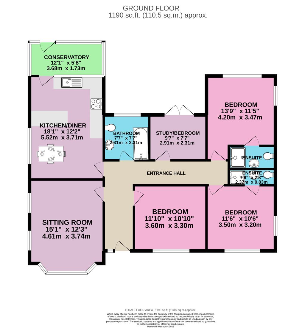 Mill Lane, Seaton Ross, York YO42, 4 bedroom detached bungalow for sale