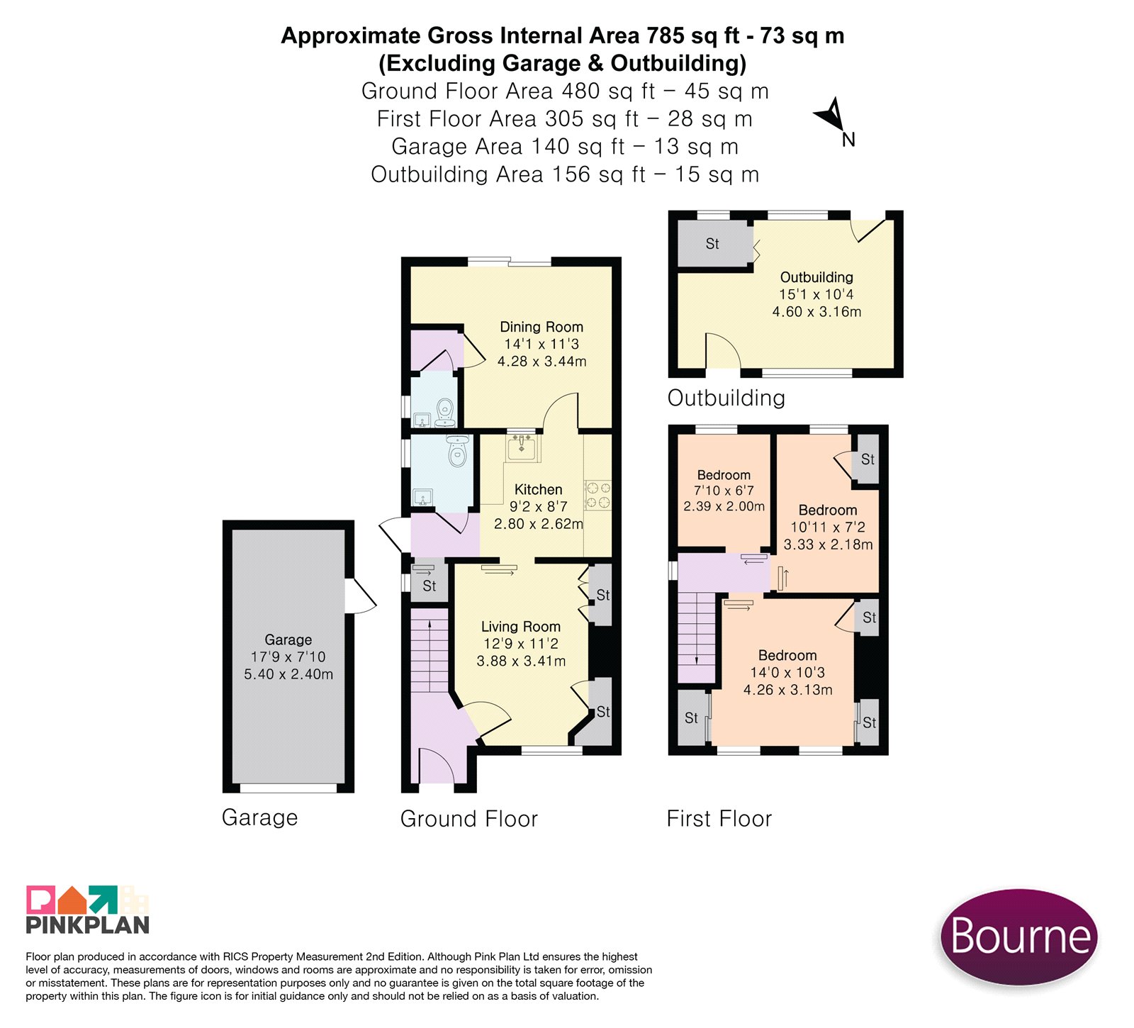 67, Sutton Avenue, Woking floorplan
