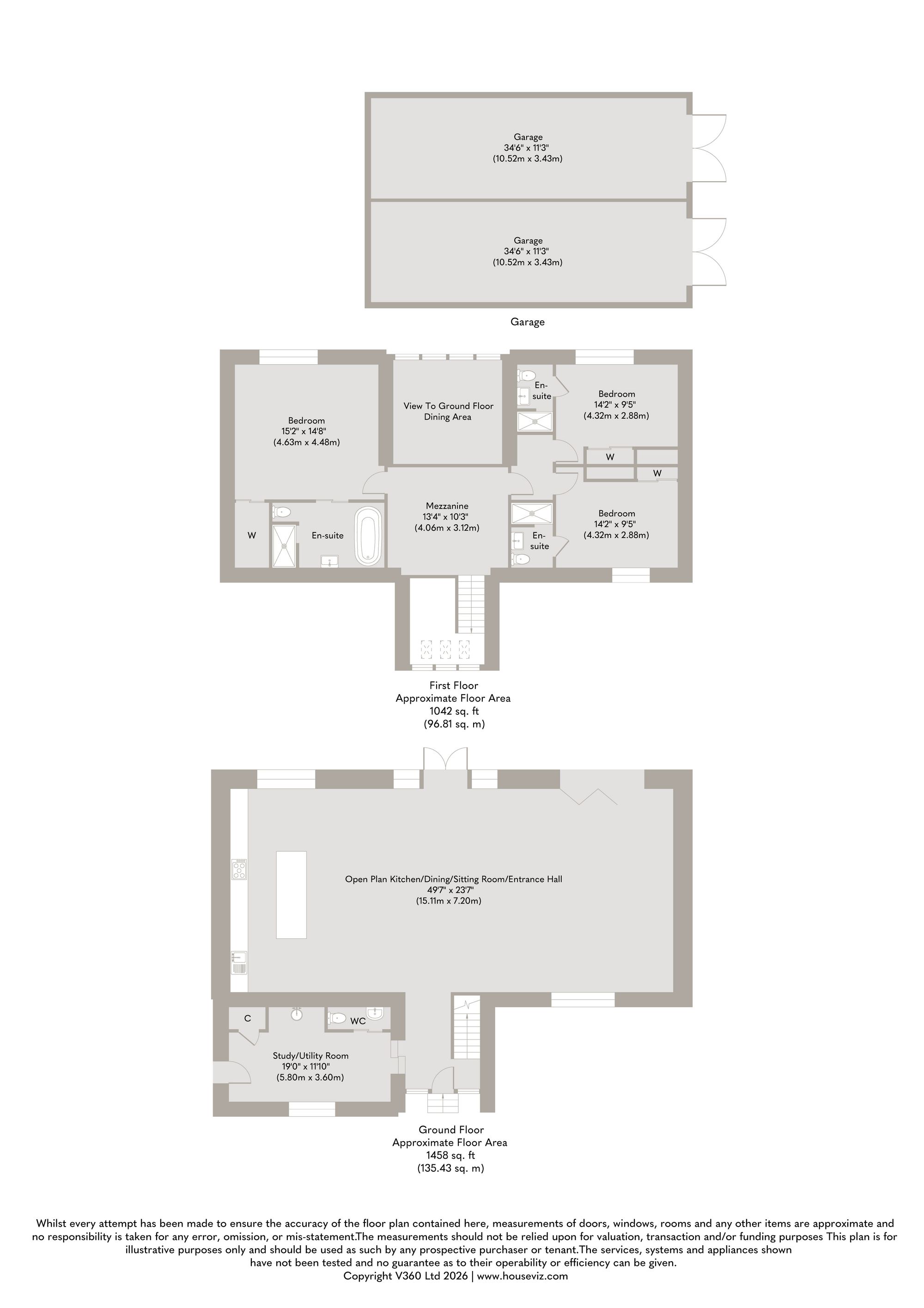 2 Pooly Farm Barns Thetford Road, Thetford floorplan
