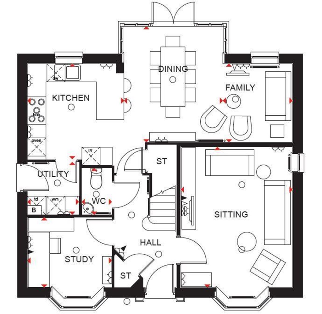"Bradgate" at Lightfoot Lane, Fulwood, Preston PR4, 4 bedroom detached