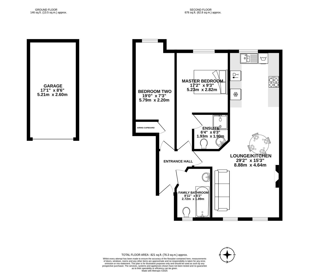 48, Jubilee Road, Preston floorplan