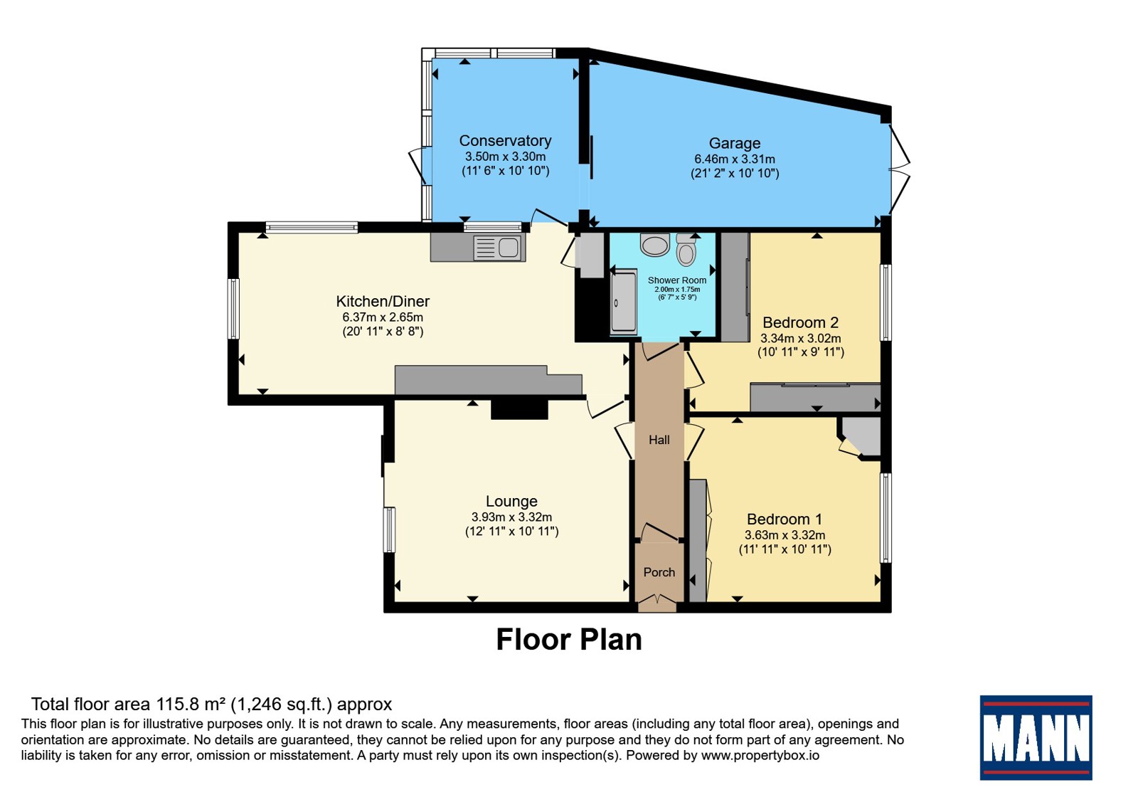 46, Kinross Road, Southampton floorplan