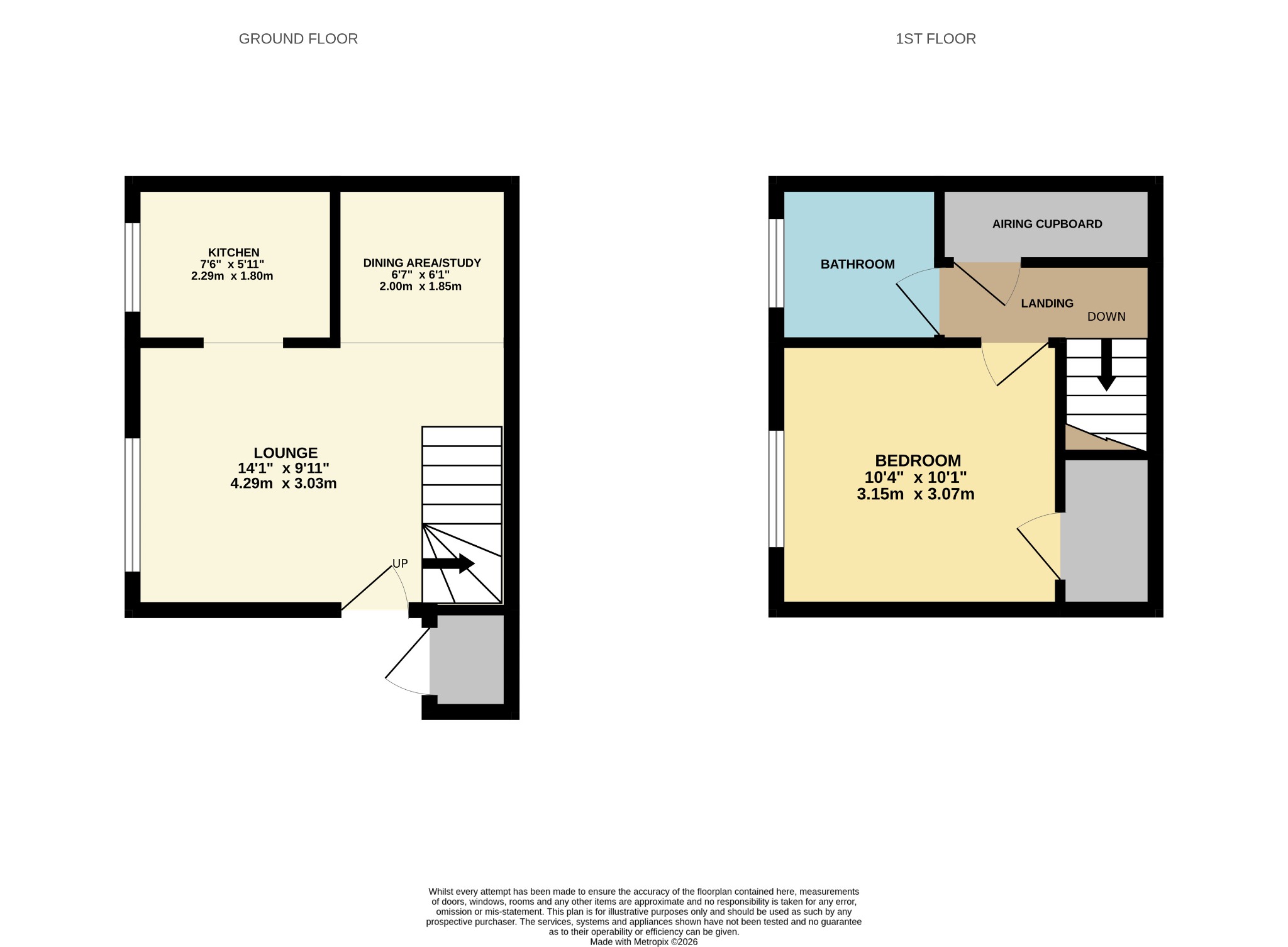 83, Merganser Drive, Bicester floorplan