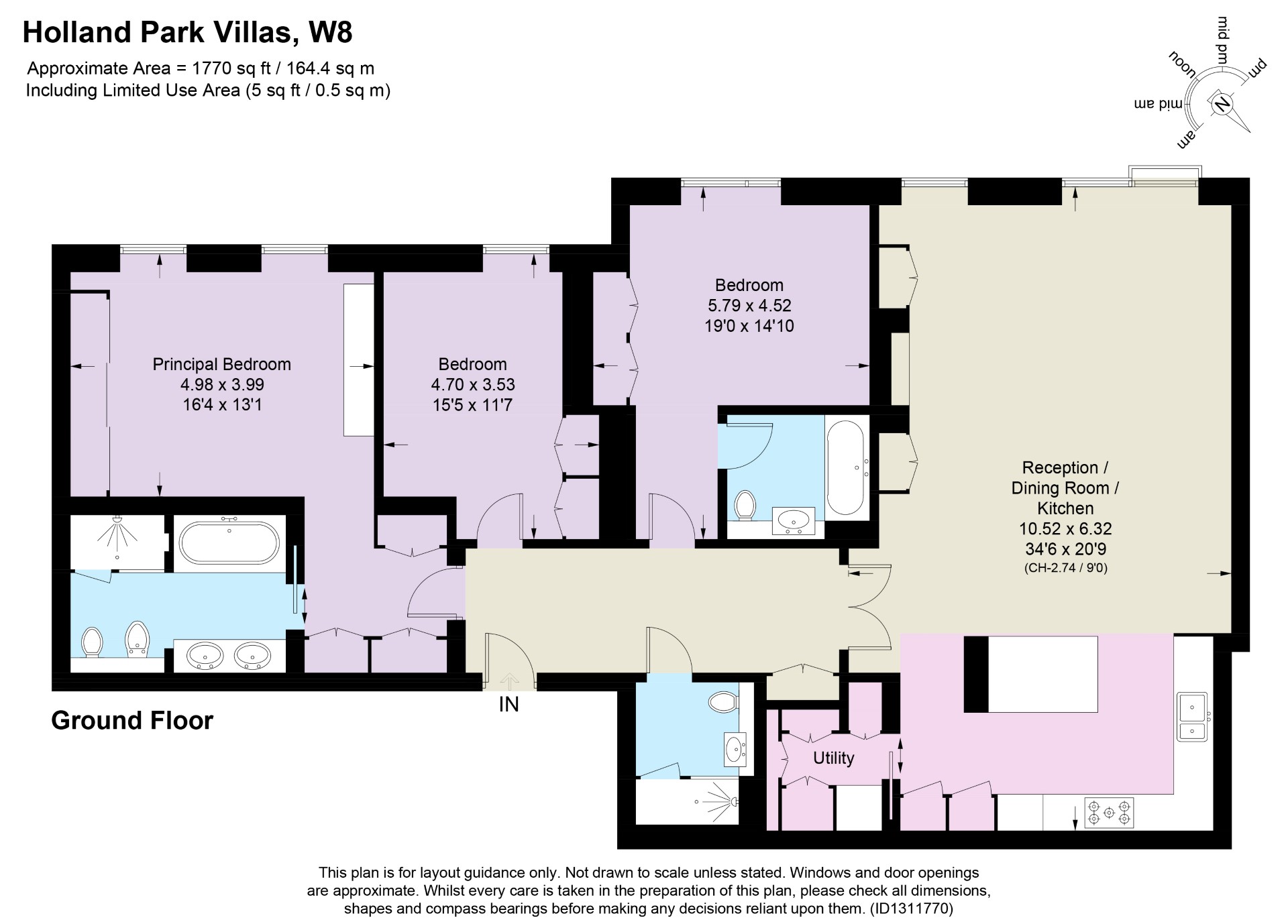 Flat 28, Holland Park Villas, London floorplan