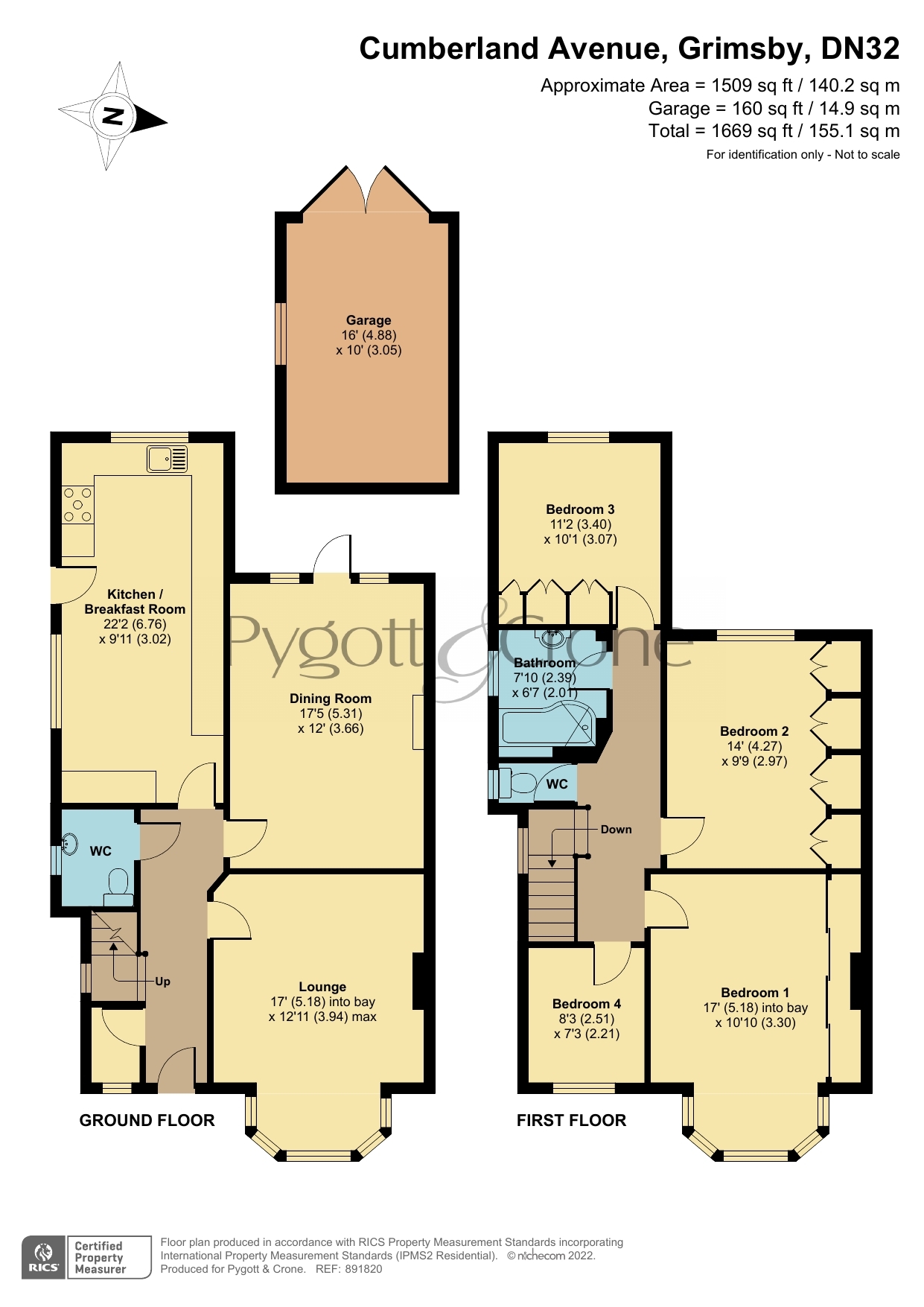 Cumberland Avenue, Grimsby DN32, 4 bedroom semidetached house for sale