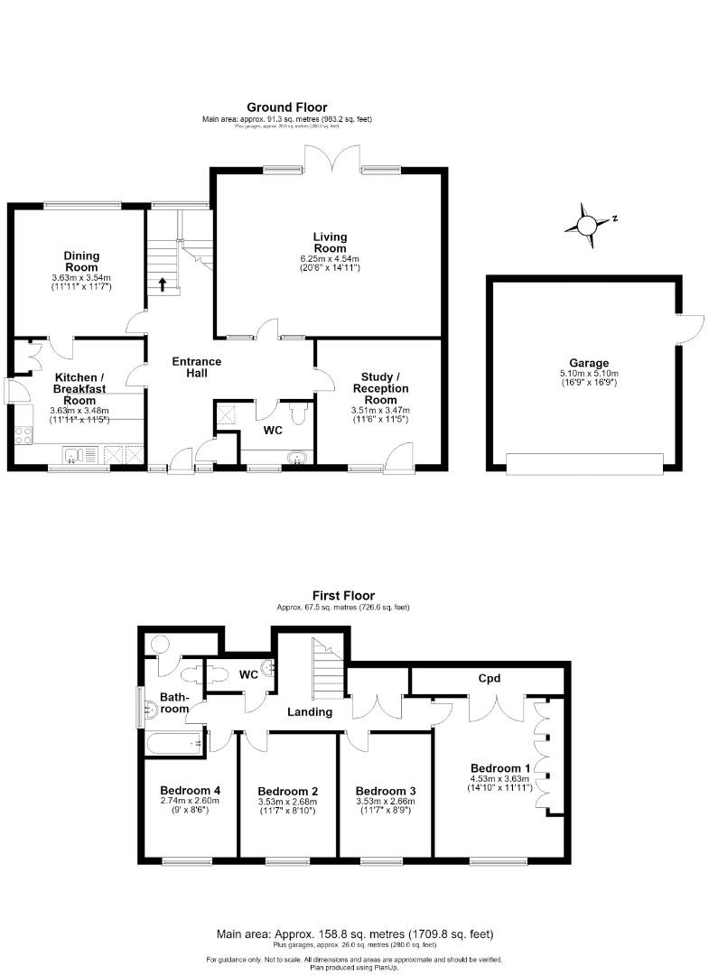 Ashen Green, Great Shelford, Cambridge floorplan