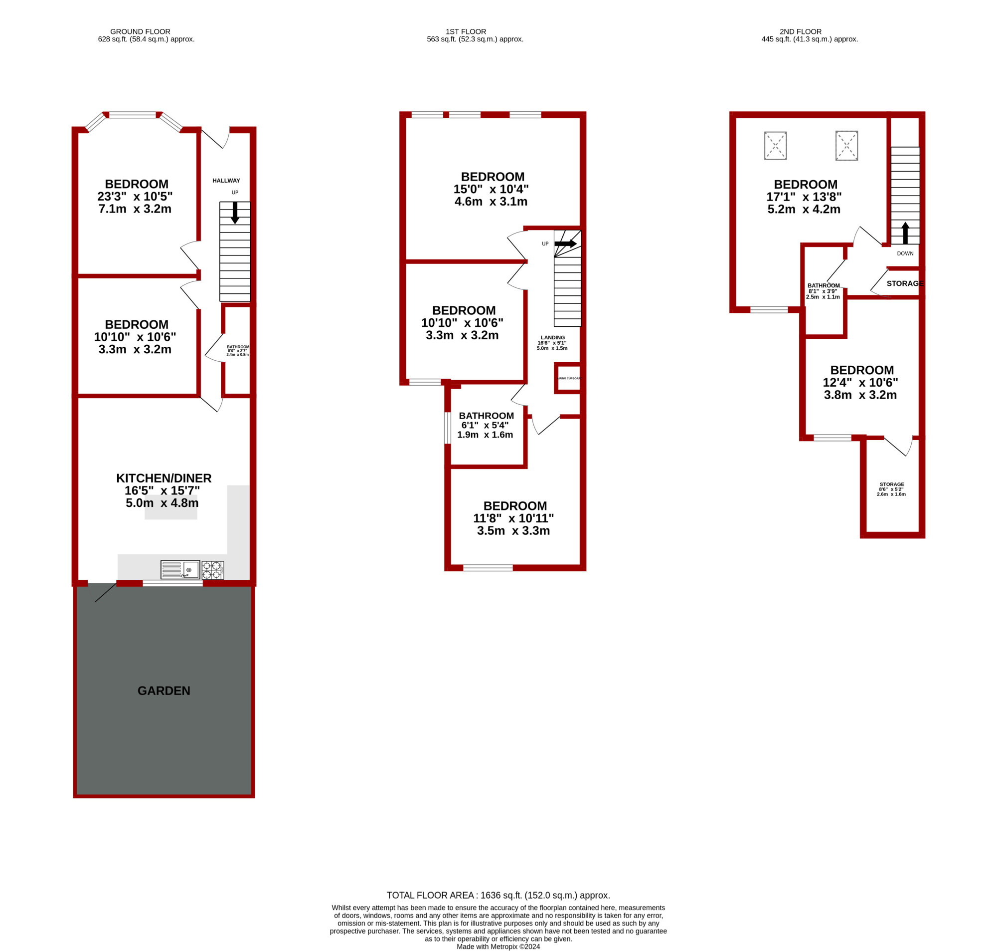 59, Wise Road, London floorplan