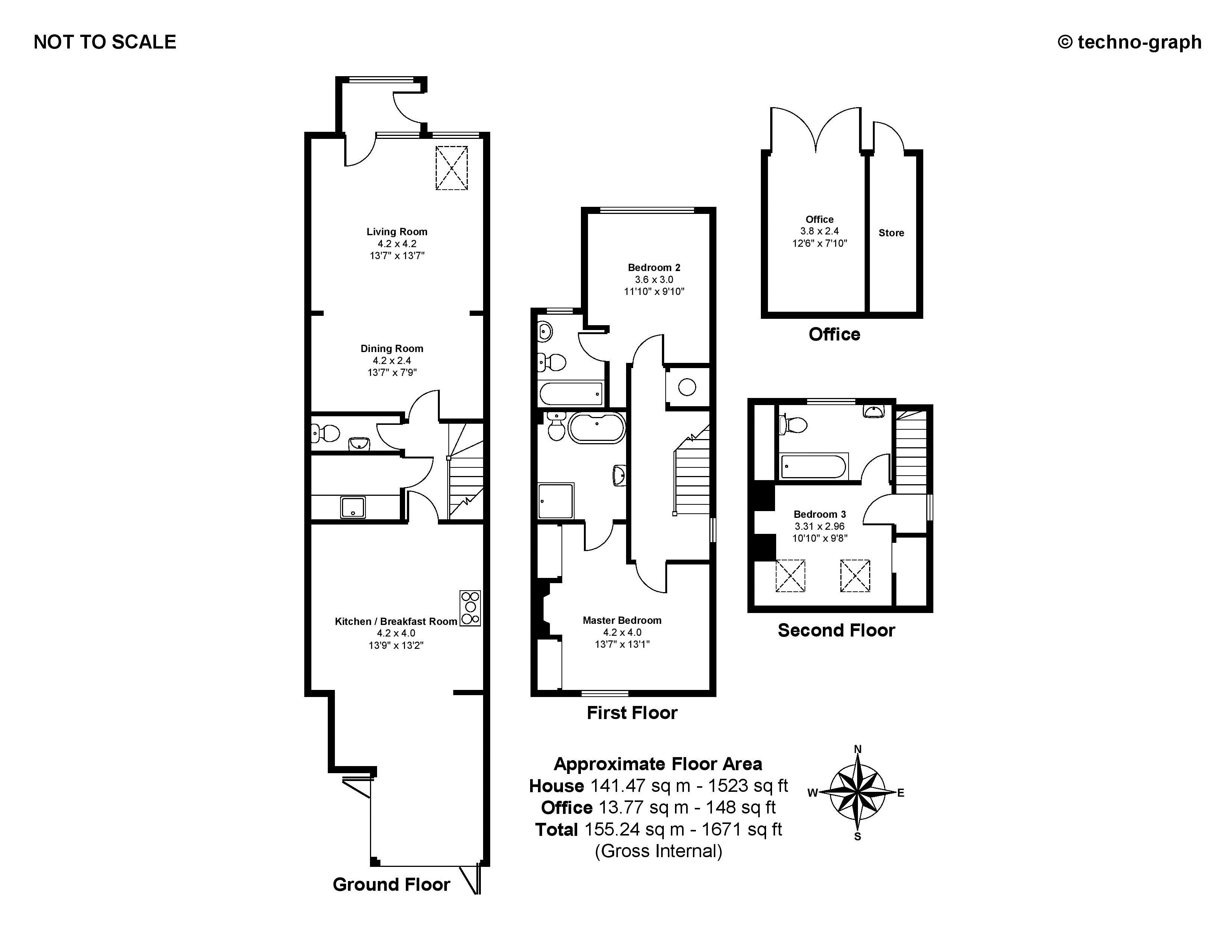 3 Bedrooms Semi-detached house for sale in The Glen, High Road, Cookham, Maidenhead SL6