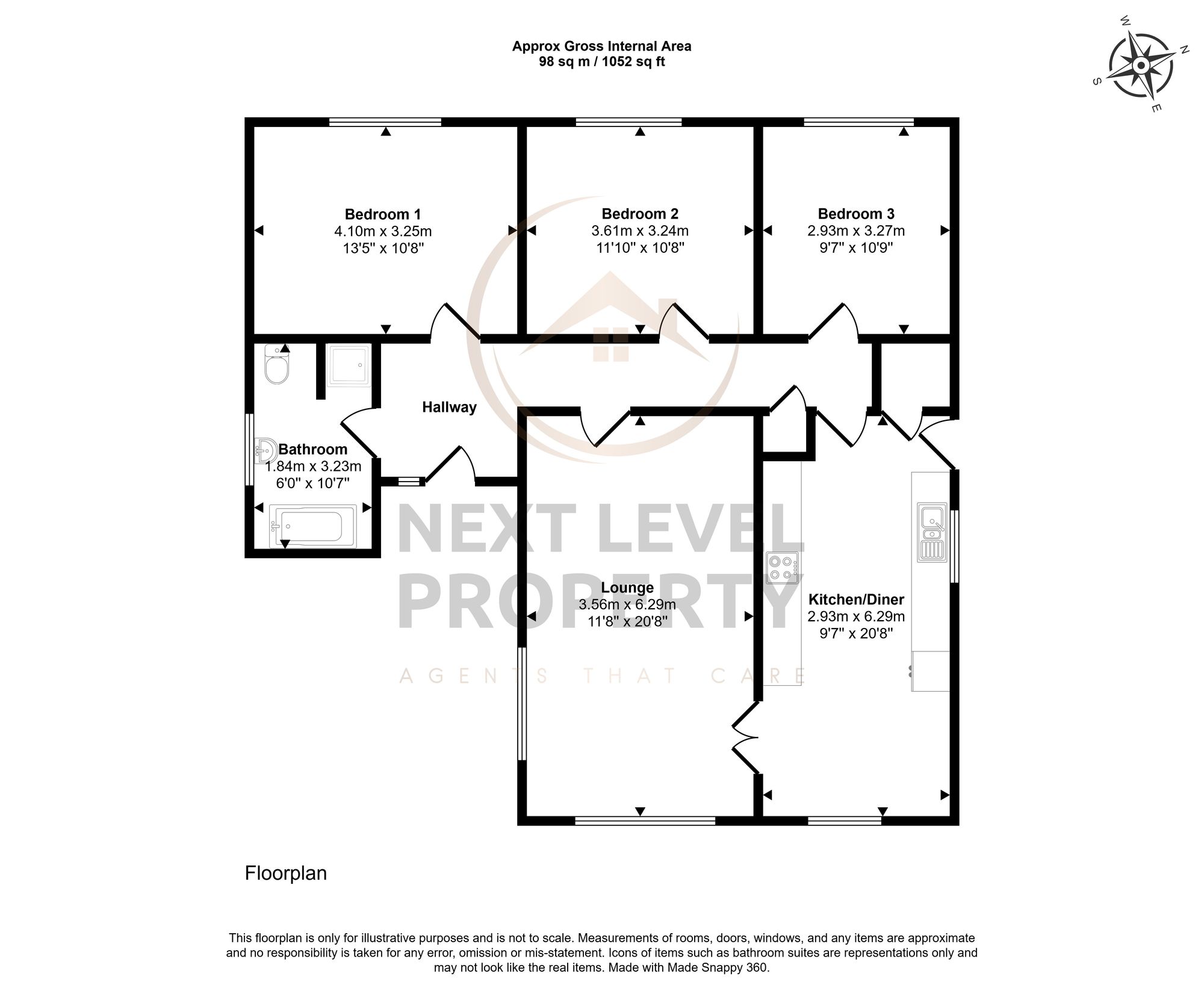 23 Victory Road, Wisbech floorplan