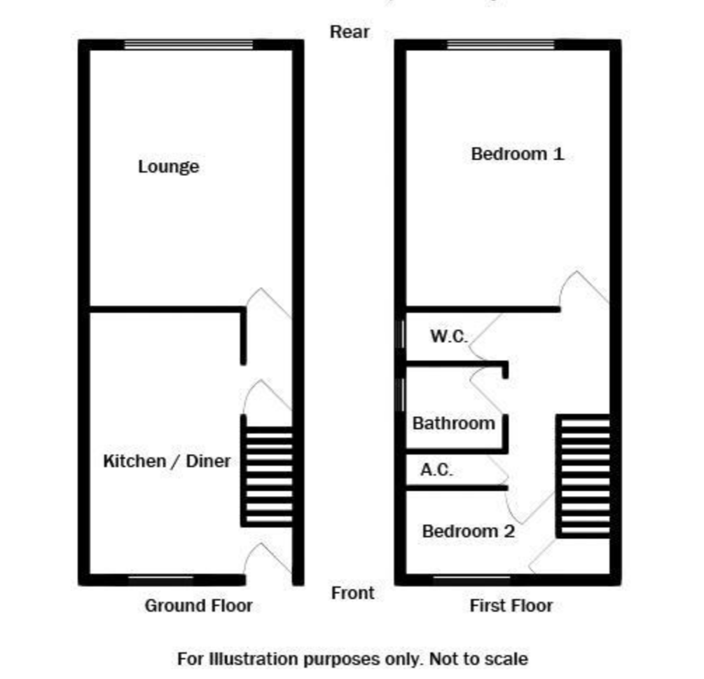 2 Bedrooms Maisonette to rent in Malvern Drive, Bristol, Avon BS30