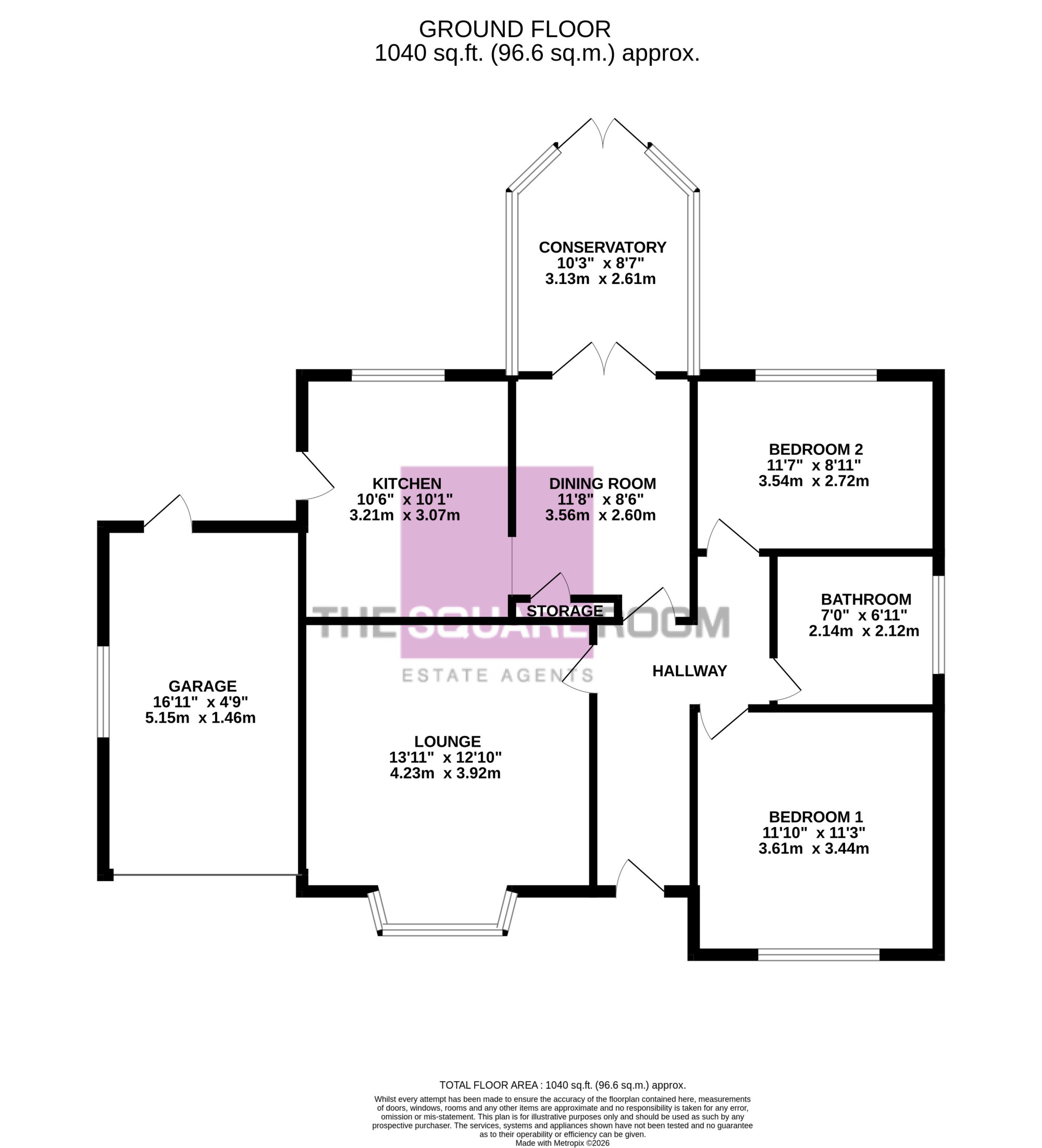 10, Calder Avenue, Thornton floorplan