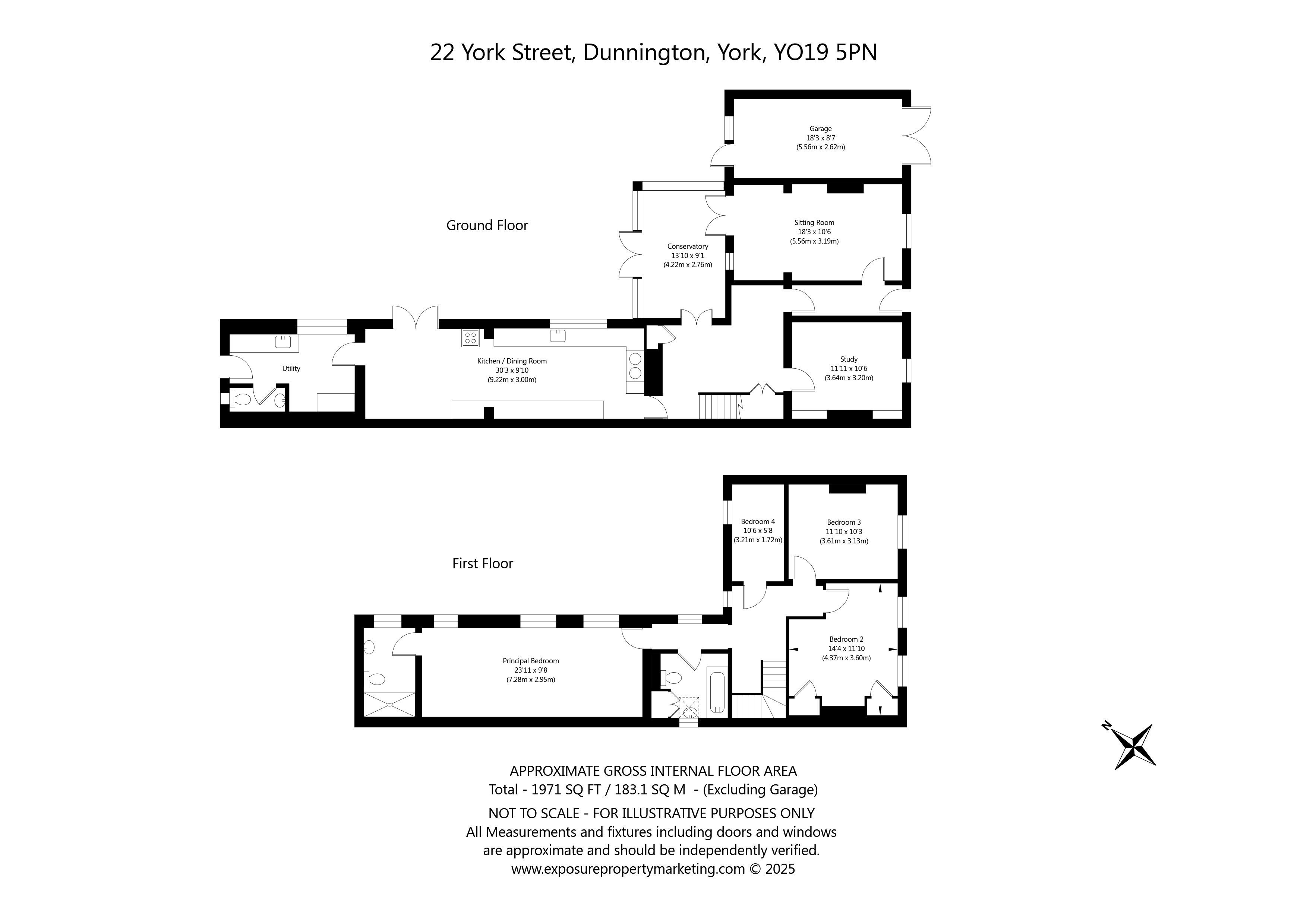 22, York Street, York floorplan