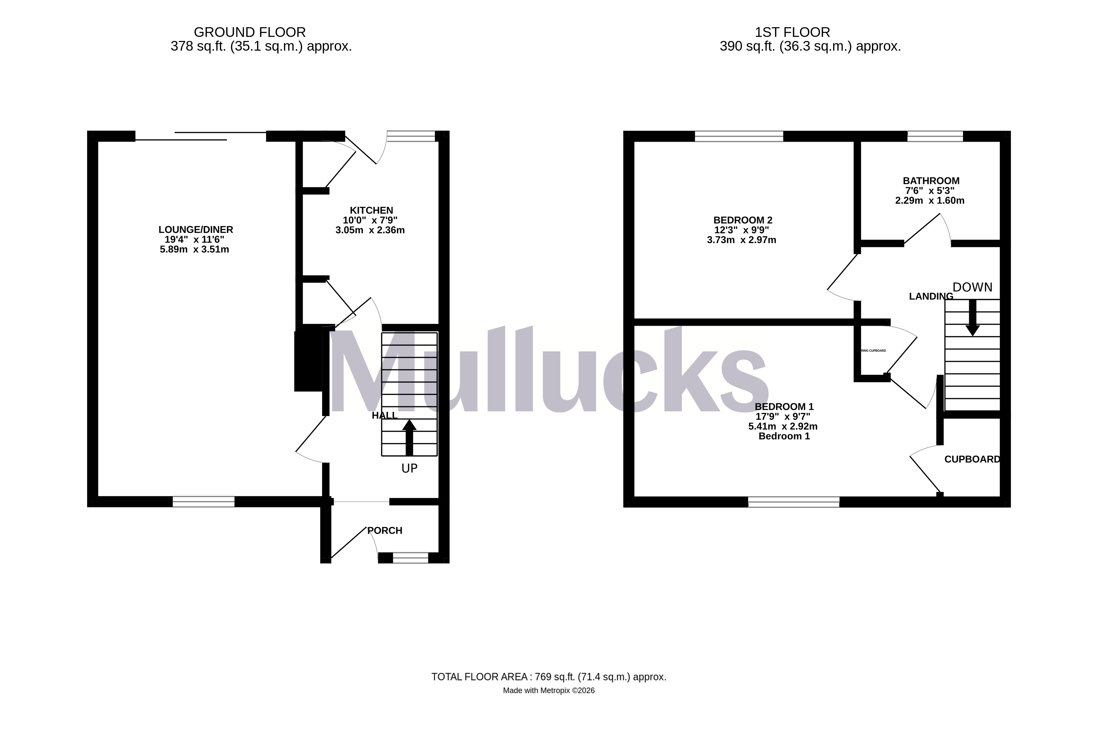 143, East Park, Essex floorplan