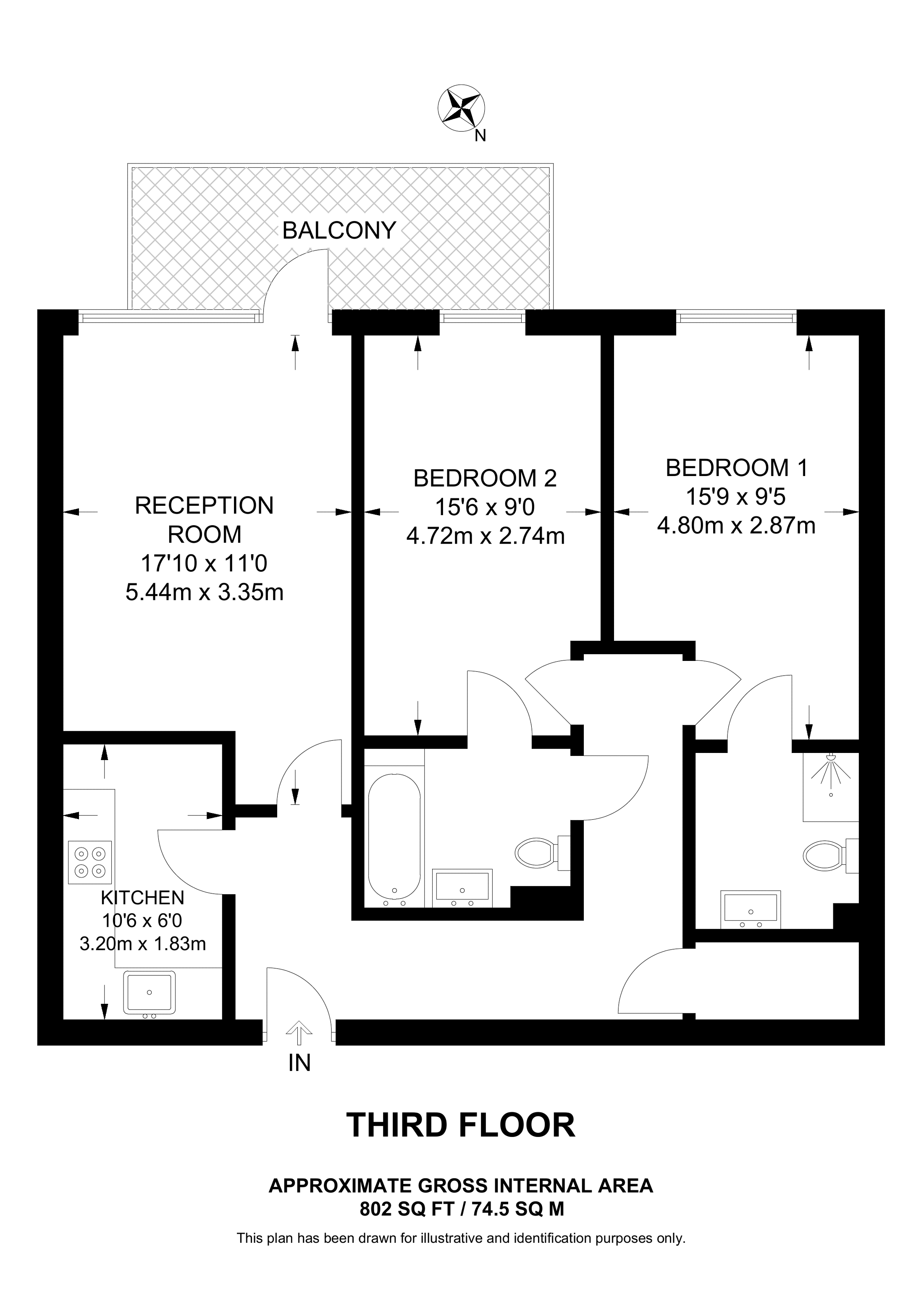 Guardian Avenue, Colindale floorplan